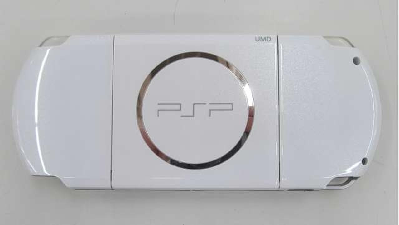 Sony PSP-3000 Pearl White Console Box Manual Charger Tested Working Japan NTSC-J