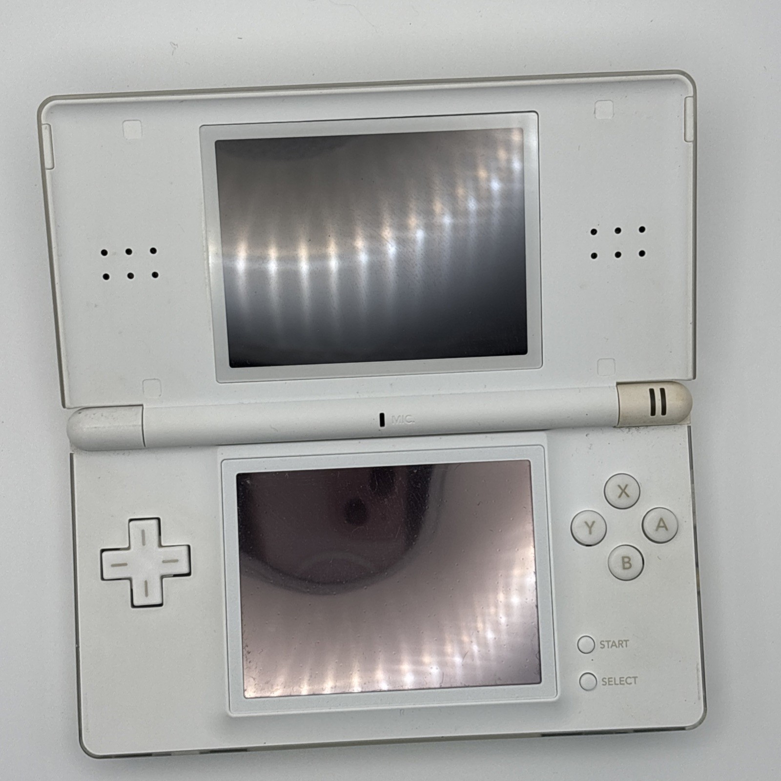 Nintendo DS Lite Handheld Polar White Tested & Working Match Gba Cover Stylus Jp
