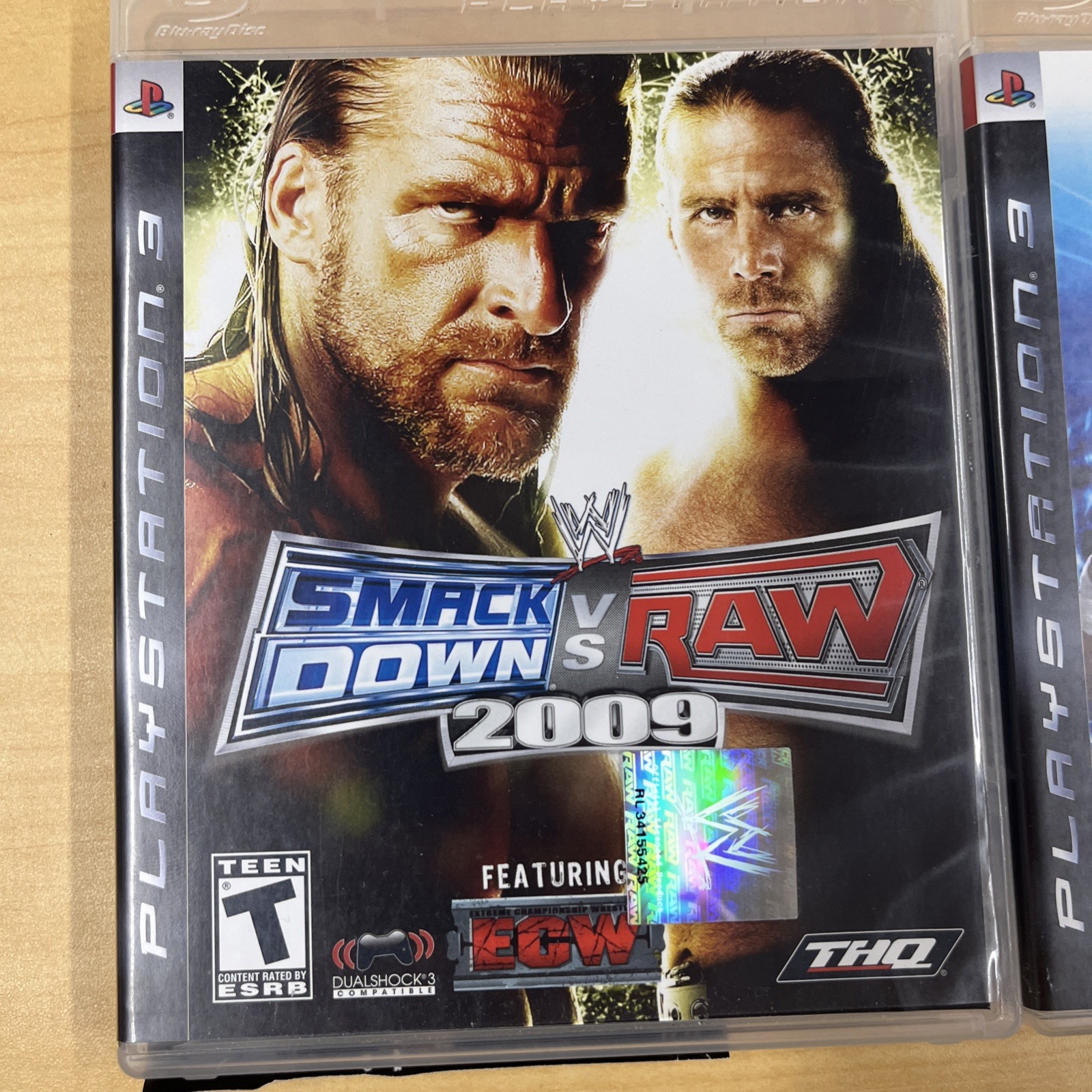 Smackdown vs Raw 2008 2009 2010 PS3 Playstation Video Games Complete Lot of 3