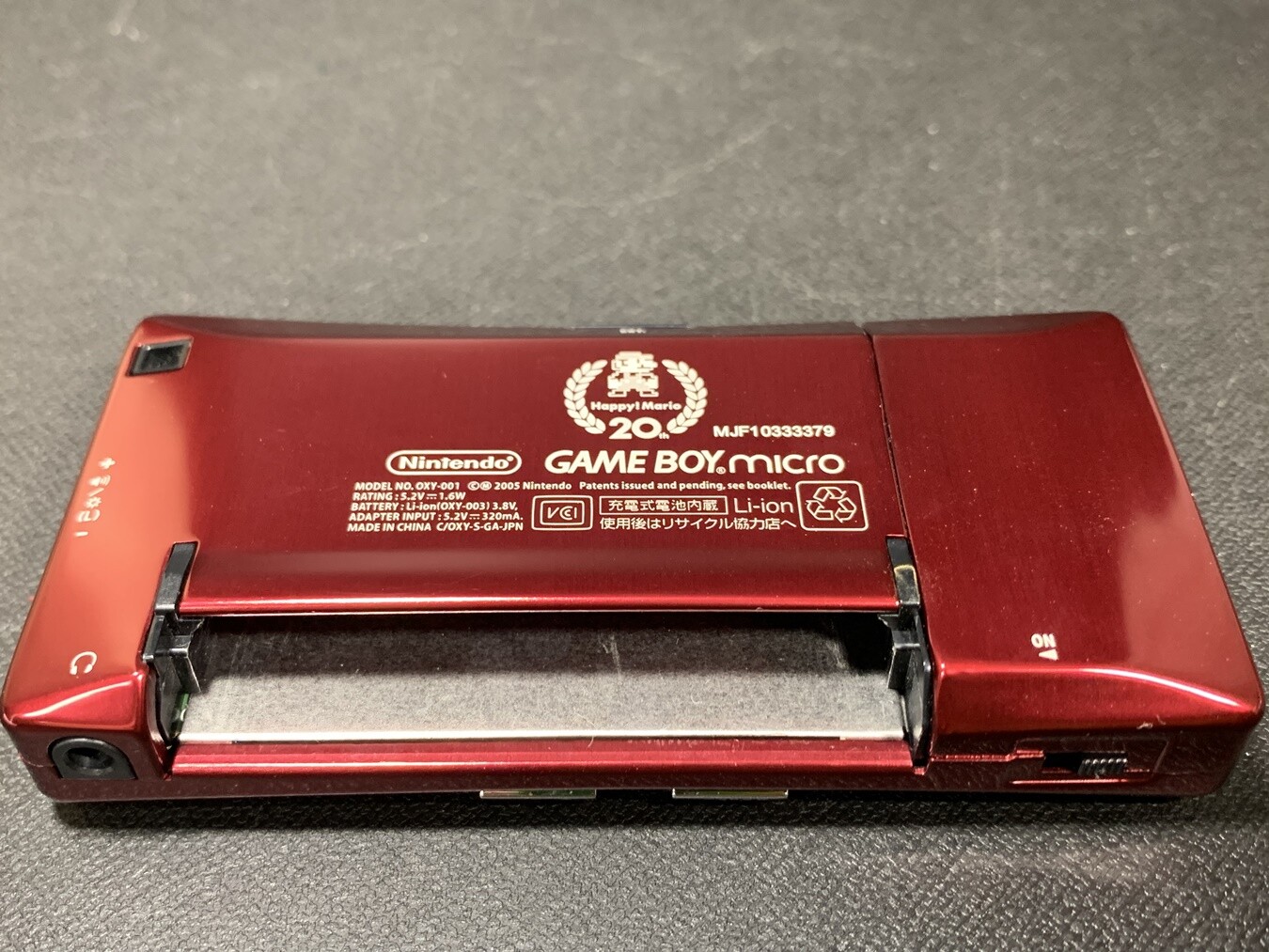 Nintendo Gameboy Game Boy Micro Famicom Color NES Console 20th with soft Japan