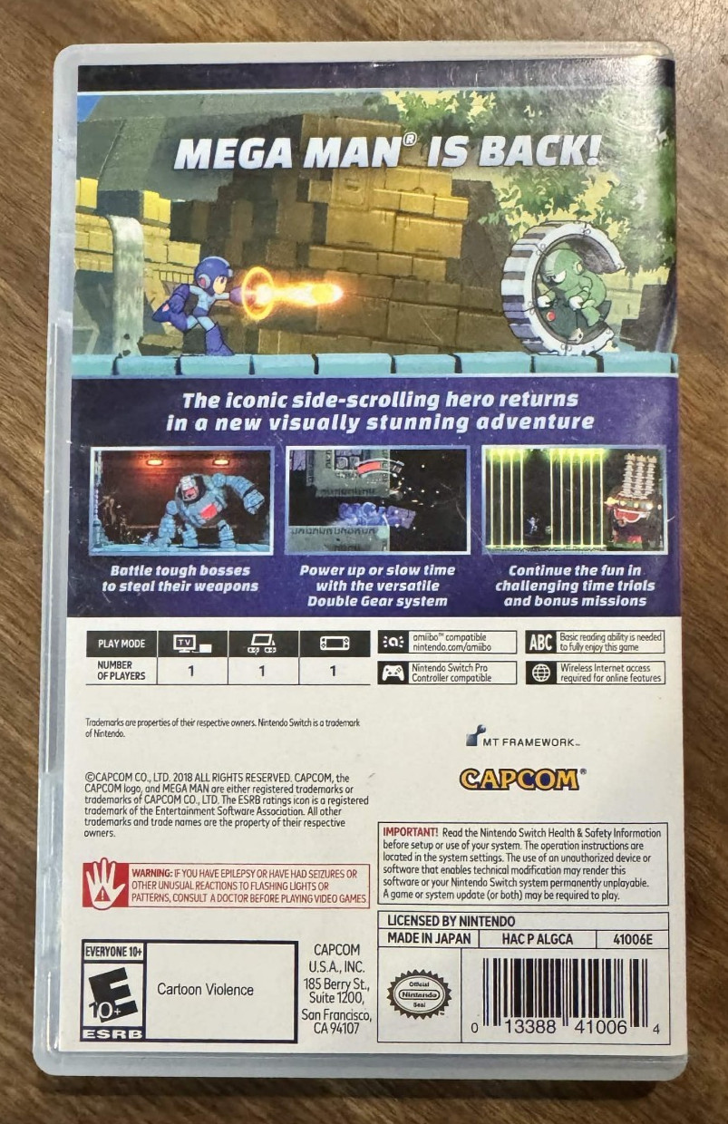 Mega Man 11 – Nintendo Switch