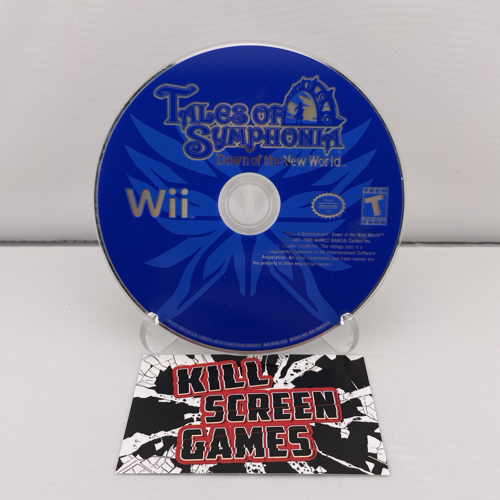 Tales of Symphonia: Dawn of the New World Nintendo Wii Disc + Case