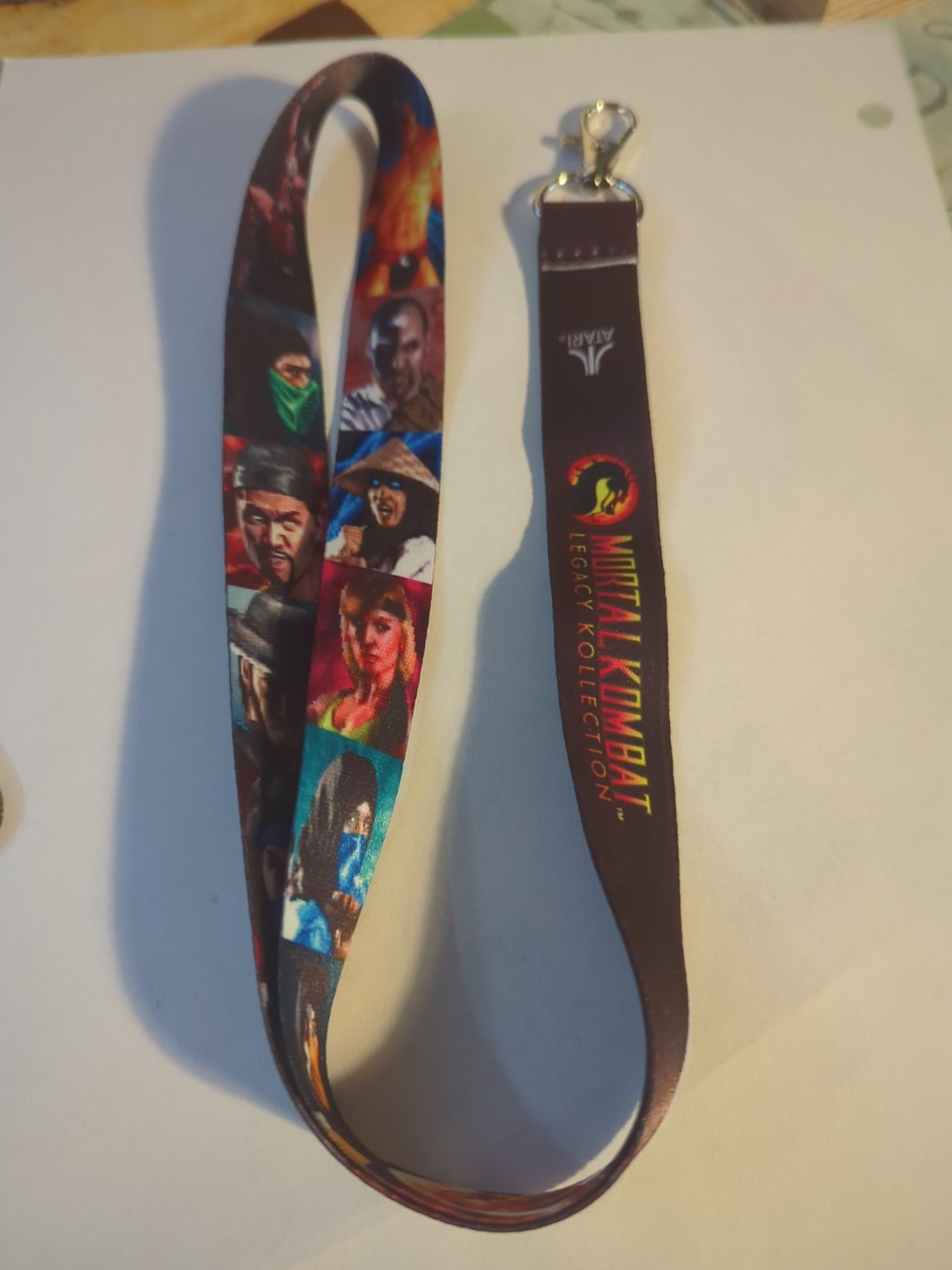 2x Mortal Kombat Legacy Collection Lanyard PAX West 2025 Atari