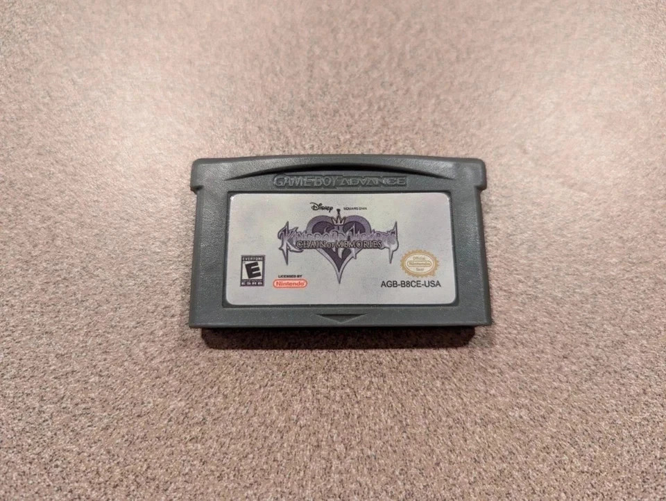 Kingdom Hearts Chain of Memories – GBA – Nintendo Gameboy Advance 2004