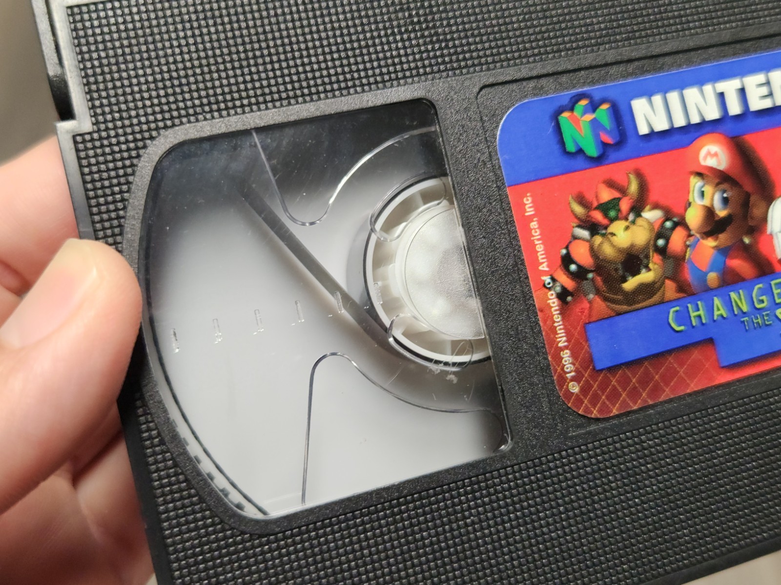 Change the System – 1996 N64 Nintendo 64 Console Launch Promo VHS Cassette Tape