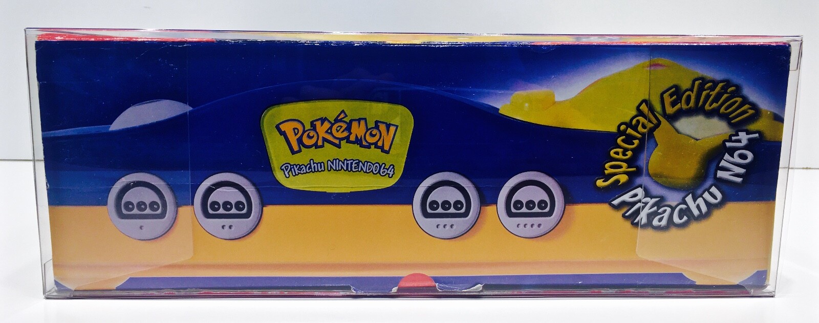 1 Console Box Protector For N64 Pikachu Edition Nintendo 64 Pokemon NTSC ONLY!
