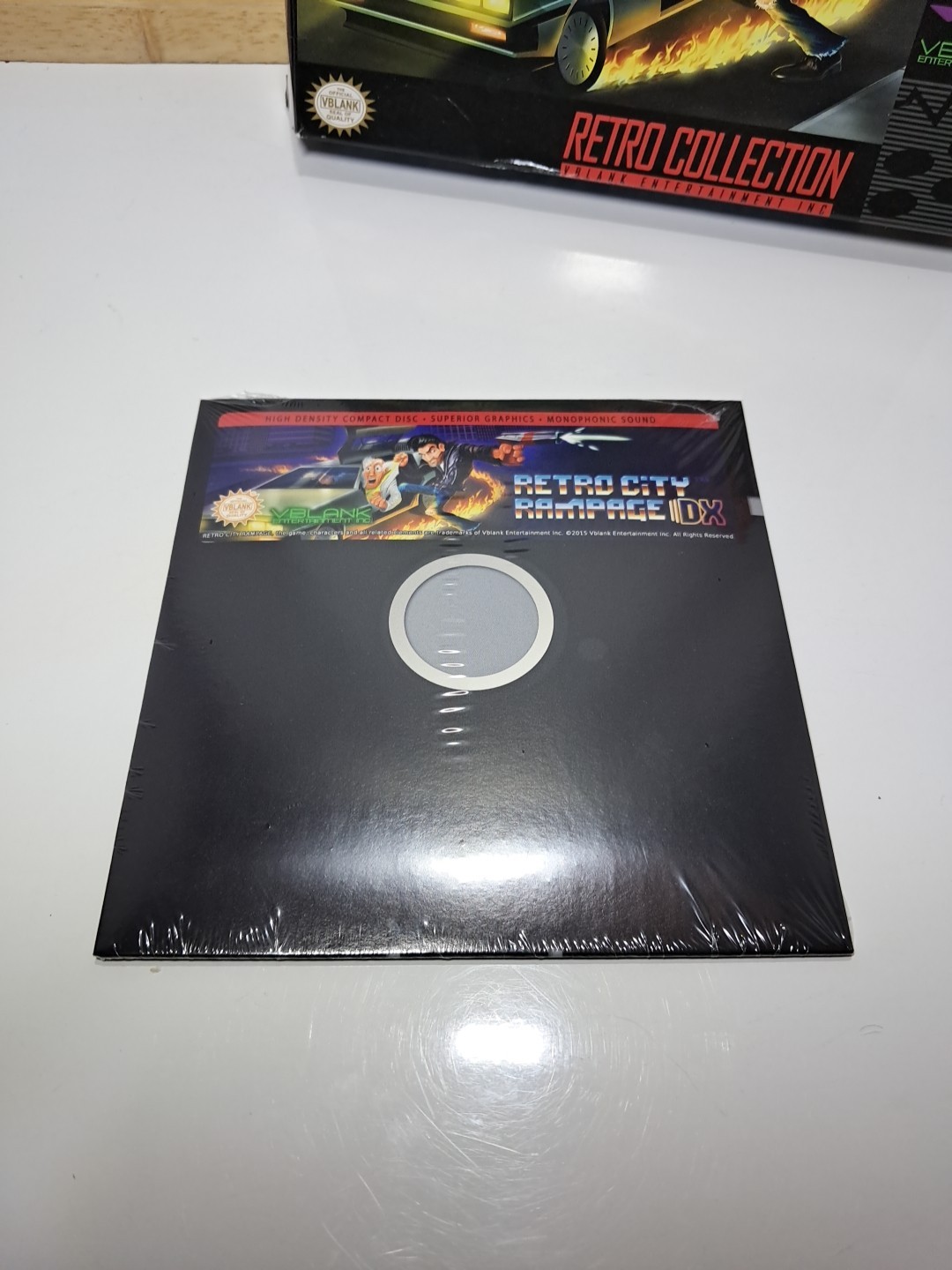 Retro City Rampage DX PC — Opened Box, Sealed Disc (Retro Collection, 2015)