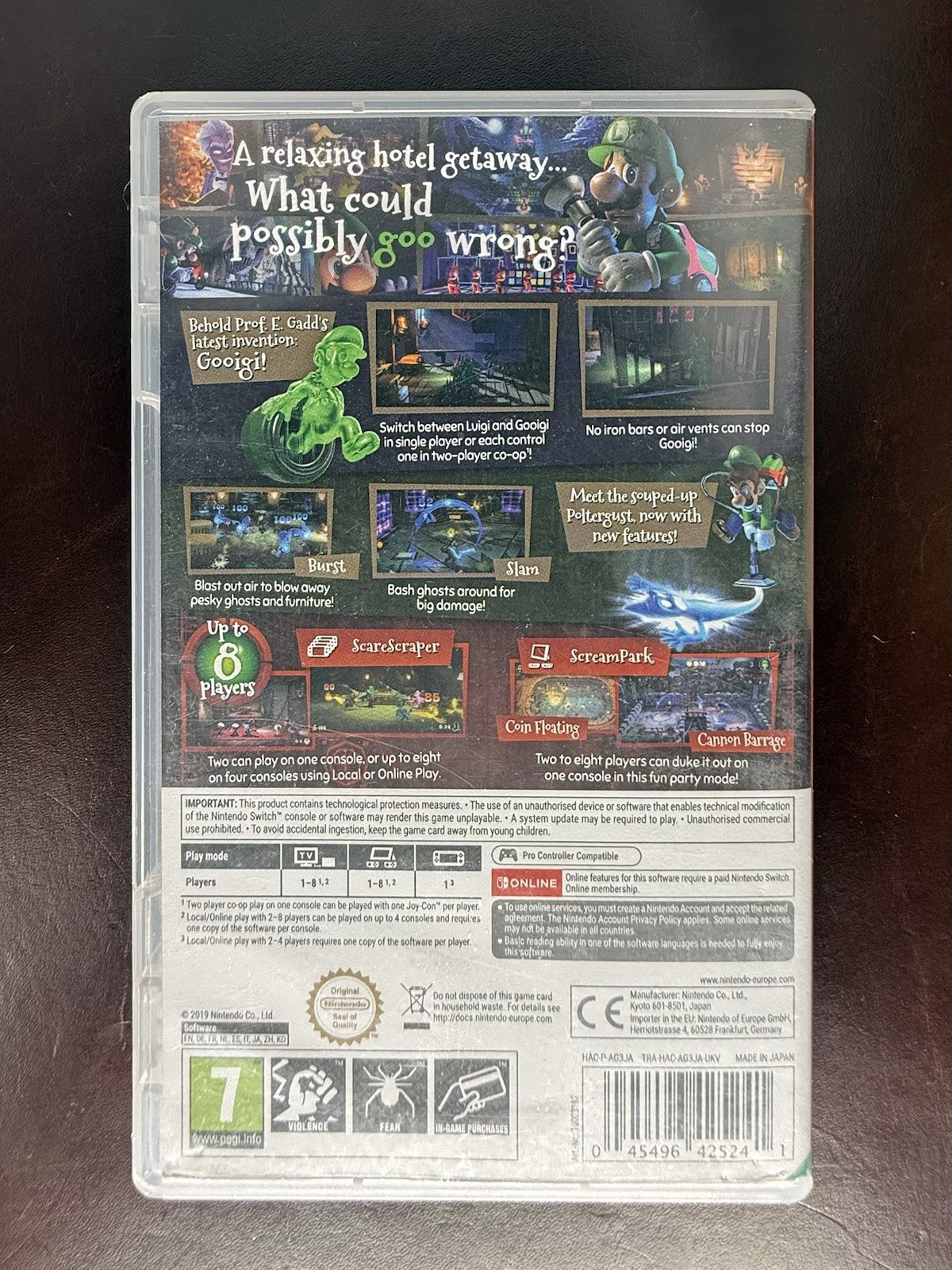 Nintendo Luigi’s Mansion 3 – Nintendo Switch, PAL, Action Adventure, Multiplayer