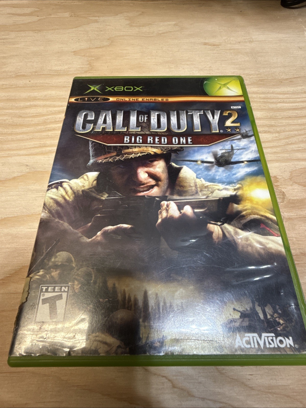 Call of Duty 2: Big Red One (Microsoft Xbox 2005) CIB Verified Working Fast Ship