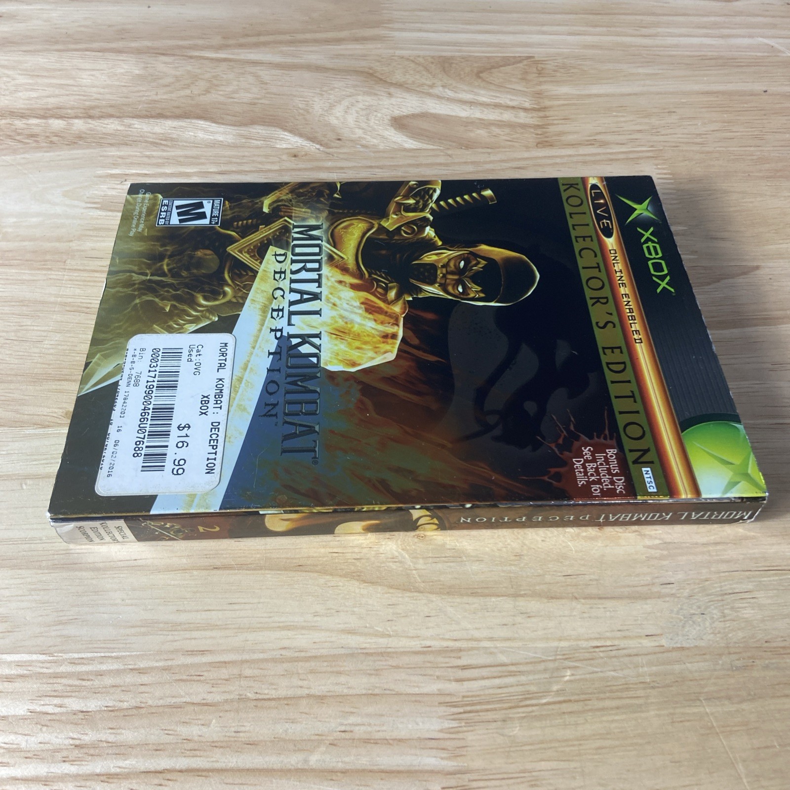 Mortal Kombat: Deception – Scorpion Version (Kollector’s Edition) (Xbox, 2004)