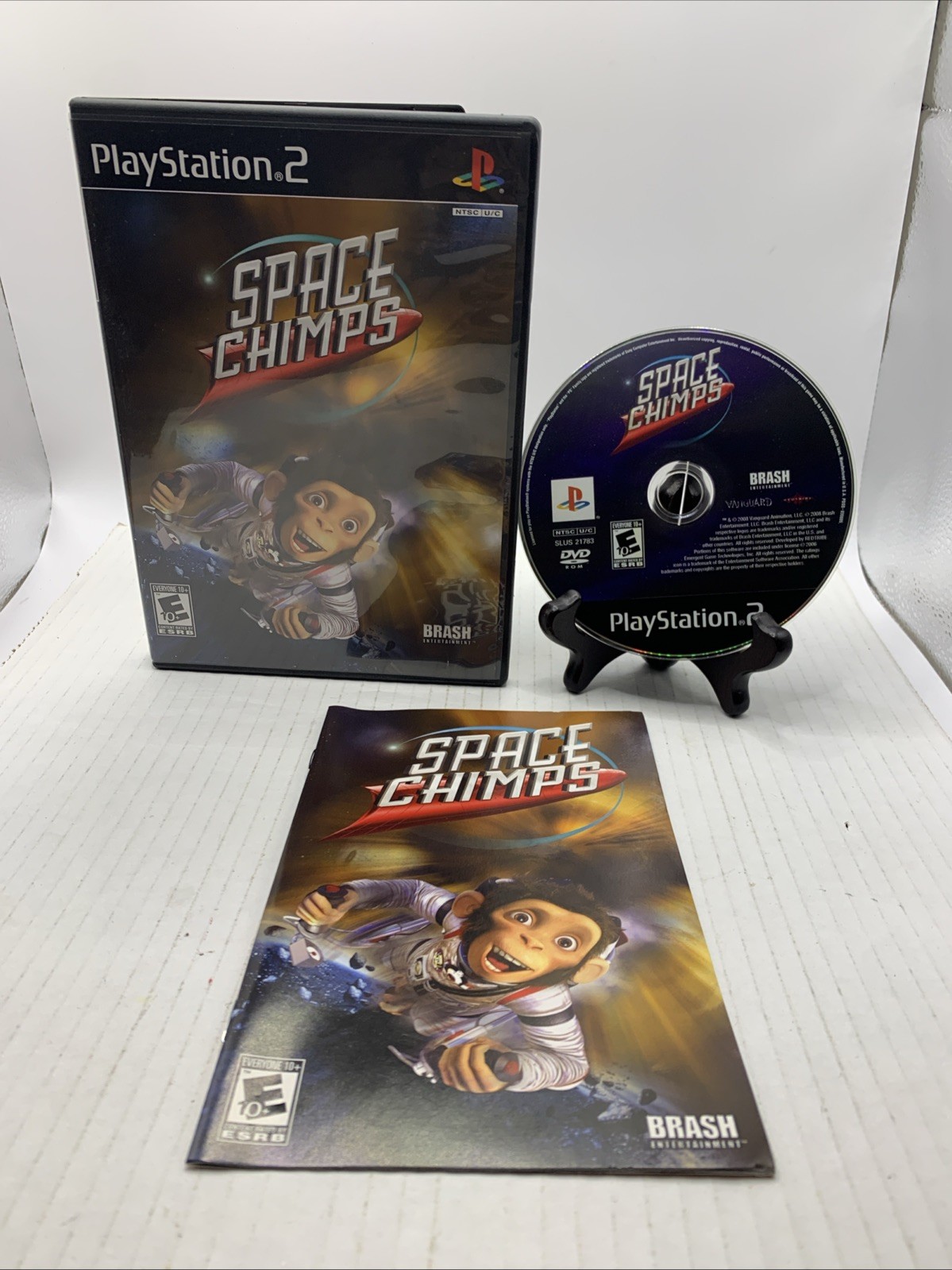 Space Chimps 2008 Sony PlayStation 2 PS2 CIB Complete Mint Condition See Pics