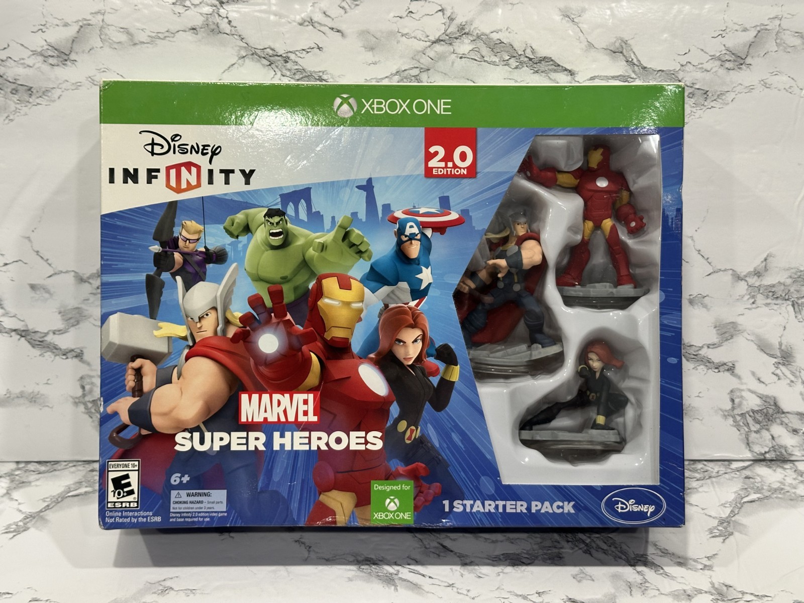 Disney Infinity 2.0 Marvel Super Heroes Starter Pack + Game Xbox One 8038023 NIB