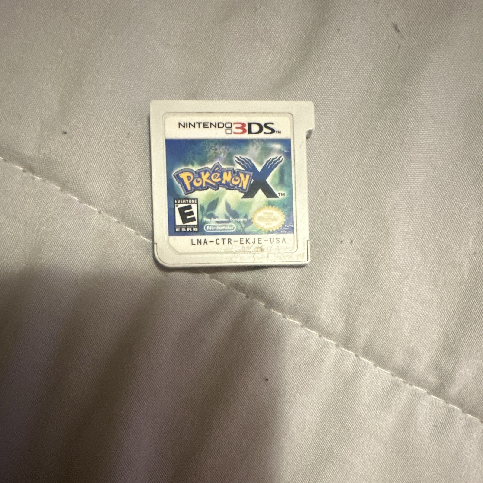 Nintendo 3Ds Pokémon X Game Cartridge Is Tested And Working