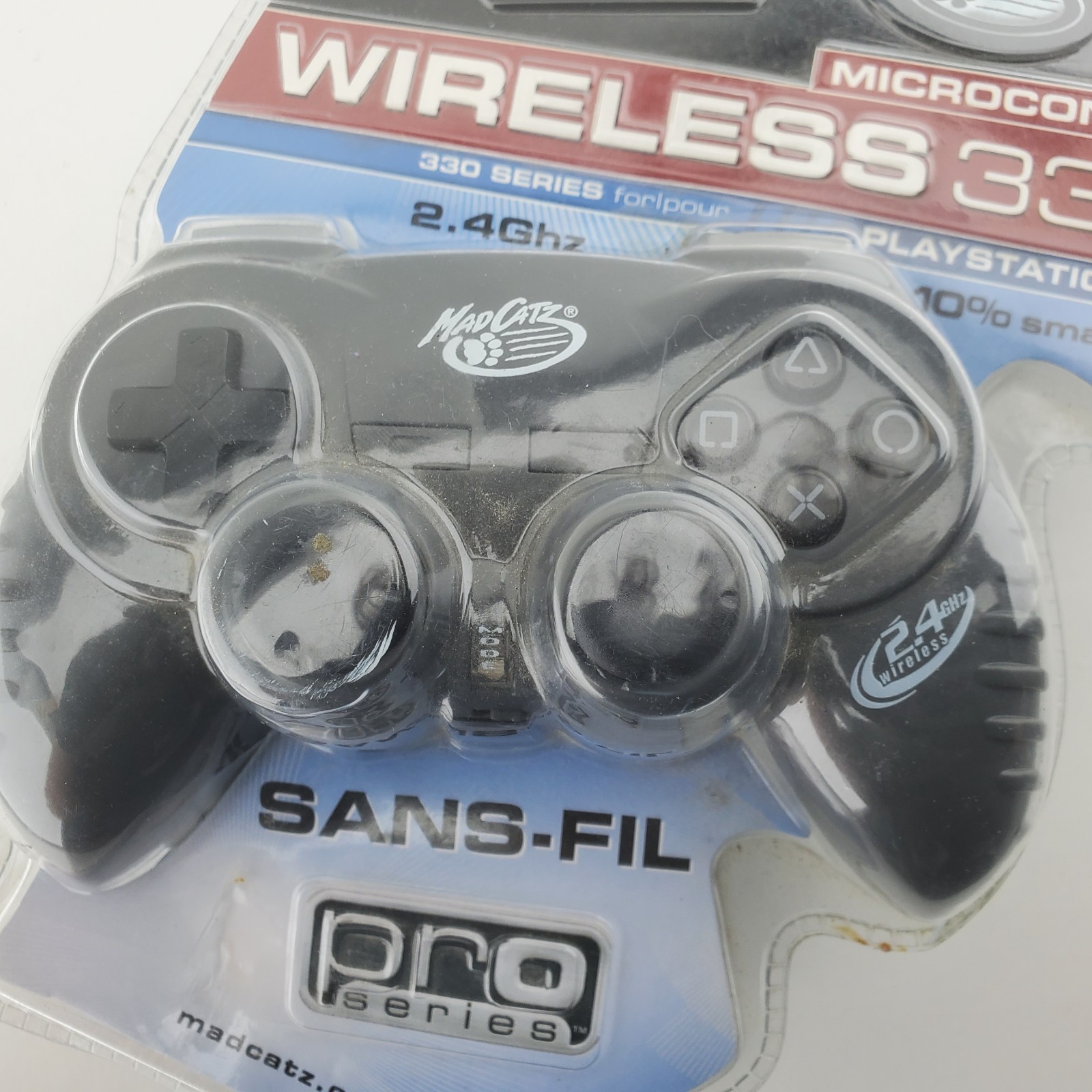 Mad Catz Microcon Wireless 330 Controller for PlayStation 2 New