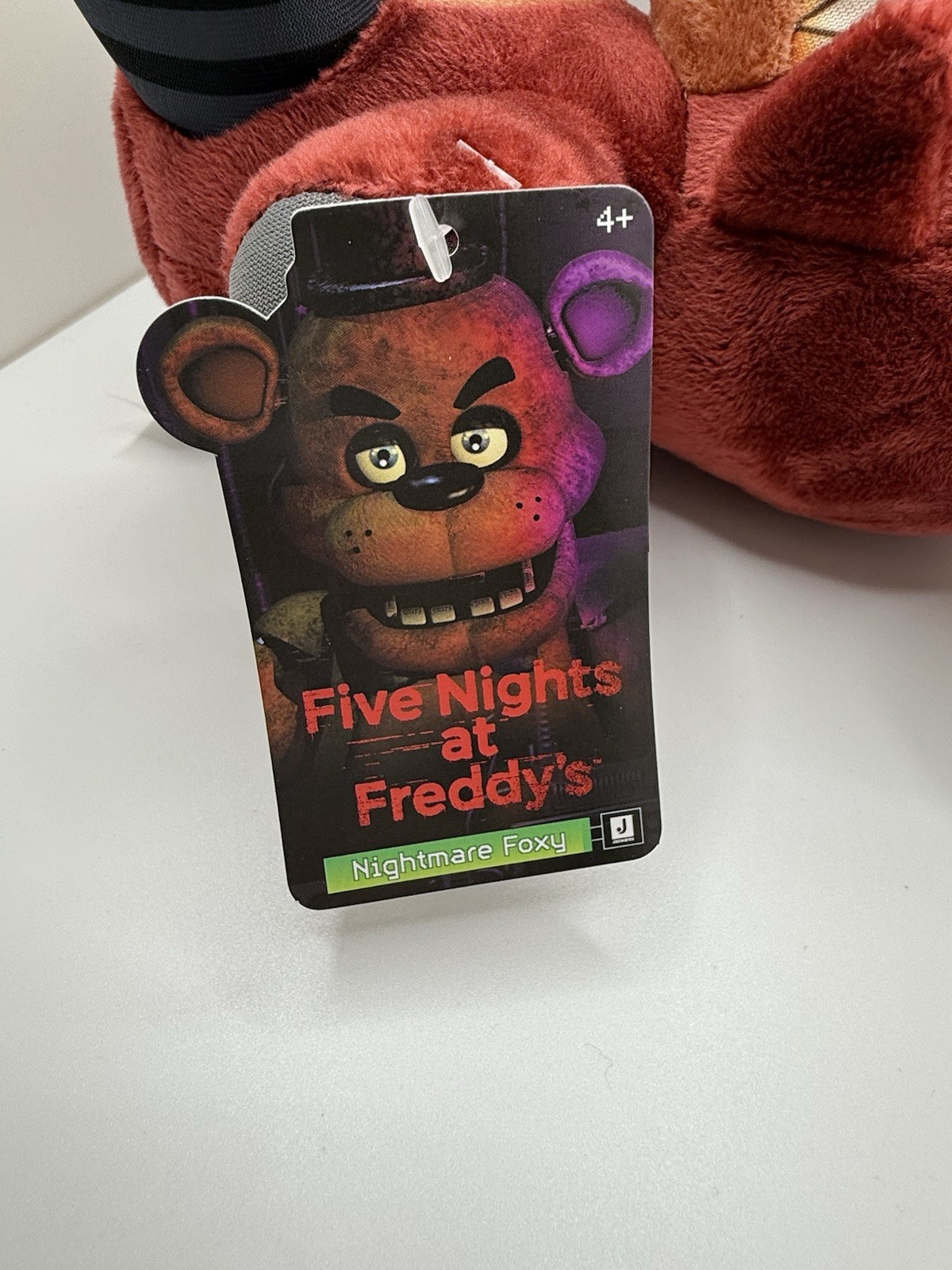 Jazwares Five Nights at Freddy’s Nightmare Foxy Plush Glow In The Dark eyes 2026