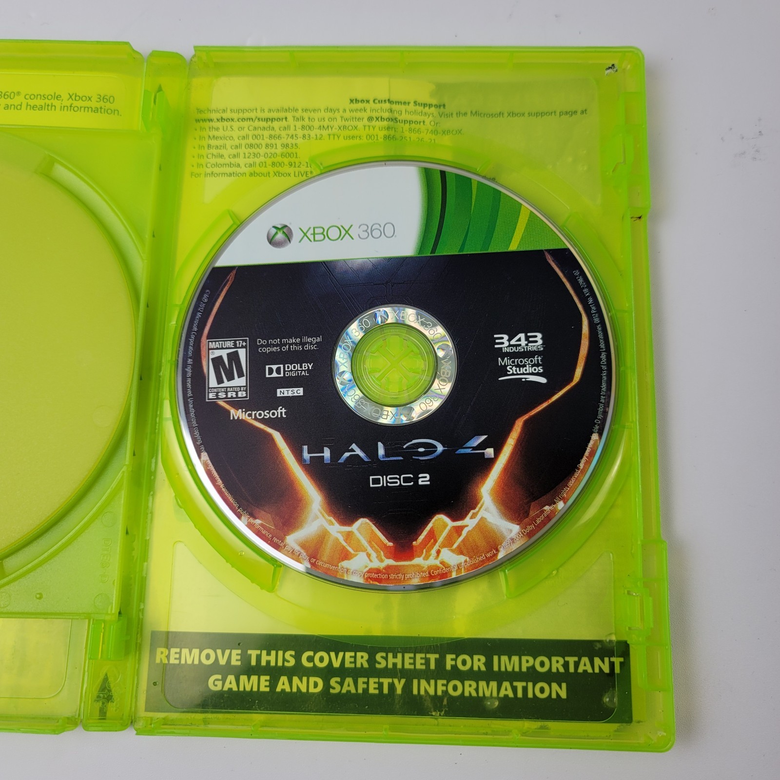Halo 4 – Xbox 360 (Standard Game) Microsoft Ntsc 343 Industries