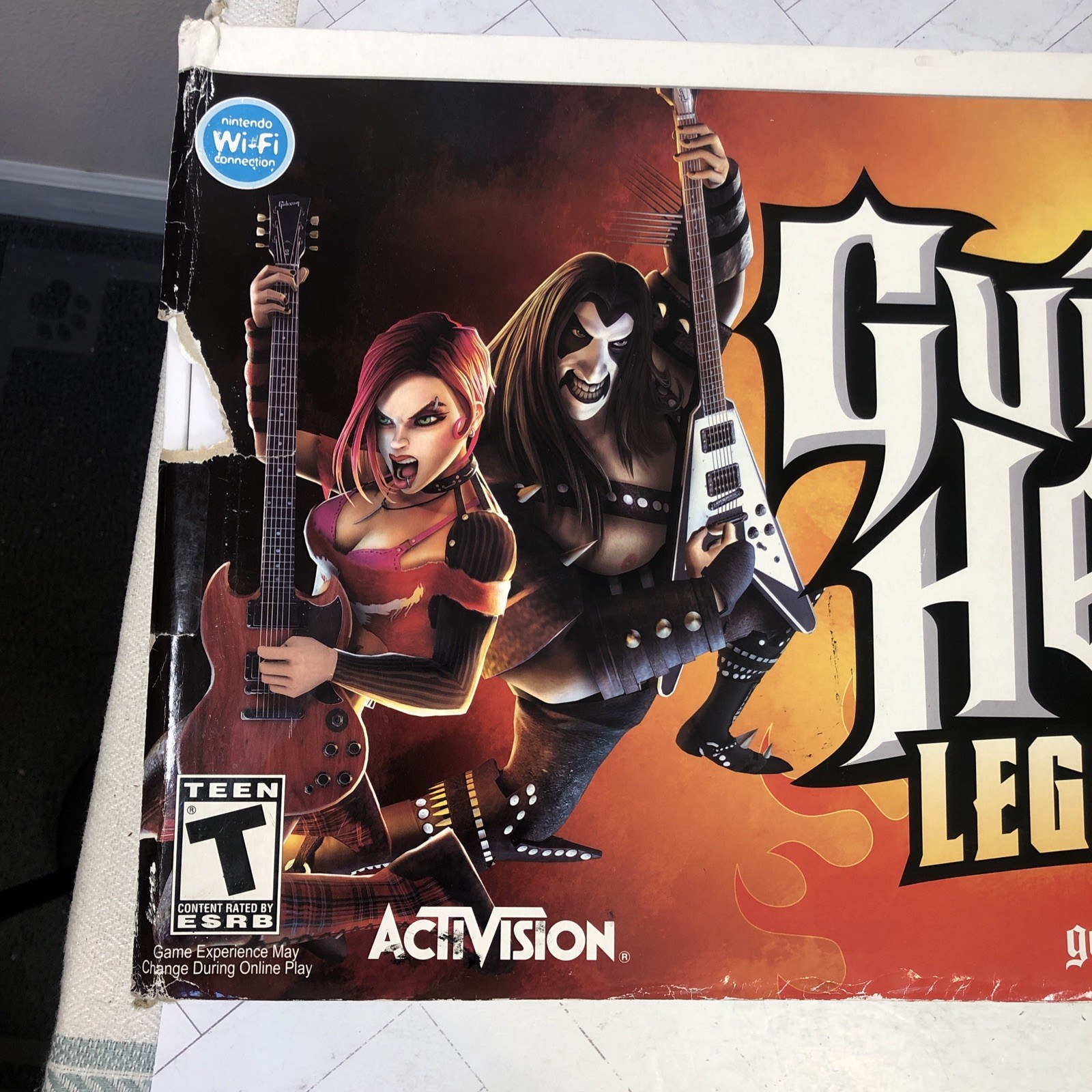 Guitar Hero 3: Legends of Rock Wii Bundle BRAND NEW & UNOPENED