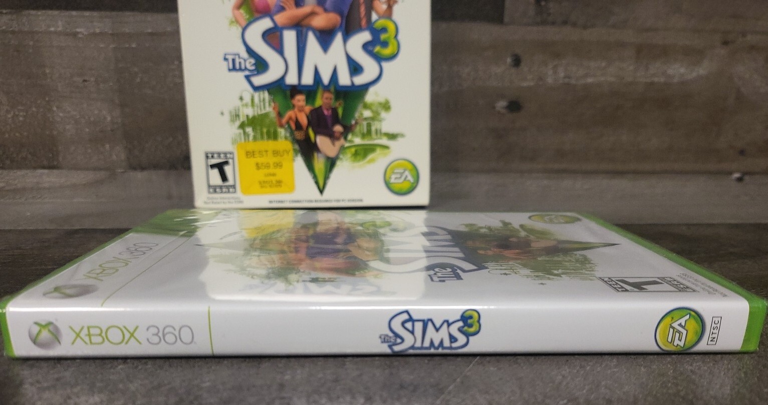 The Sims 3: 3 Ways to Play – Xbox 360, App Store, Windows BRAND NEW SEALED