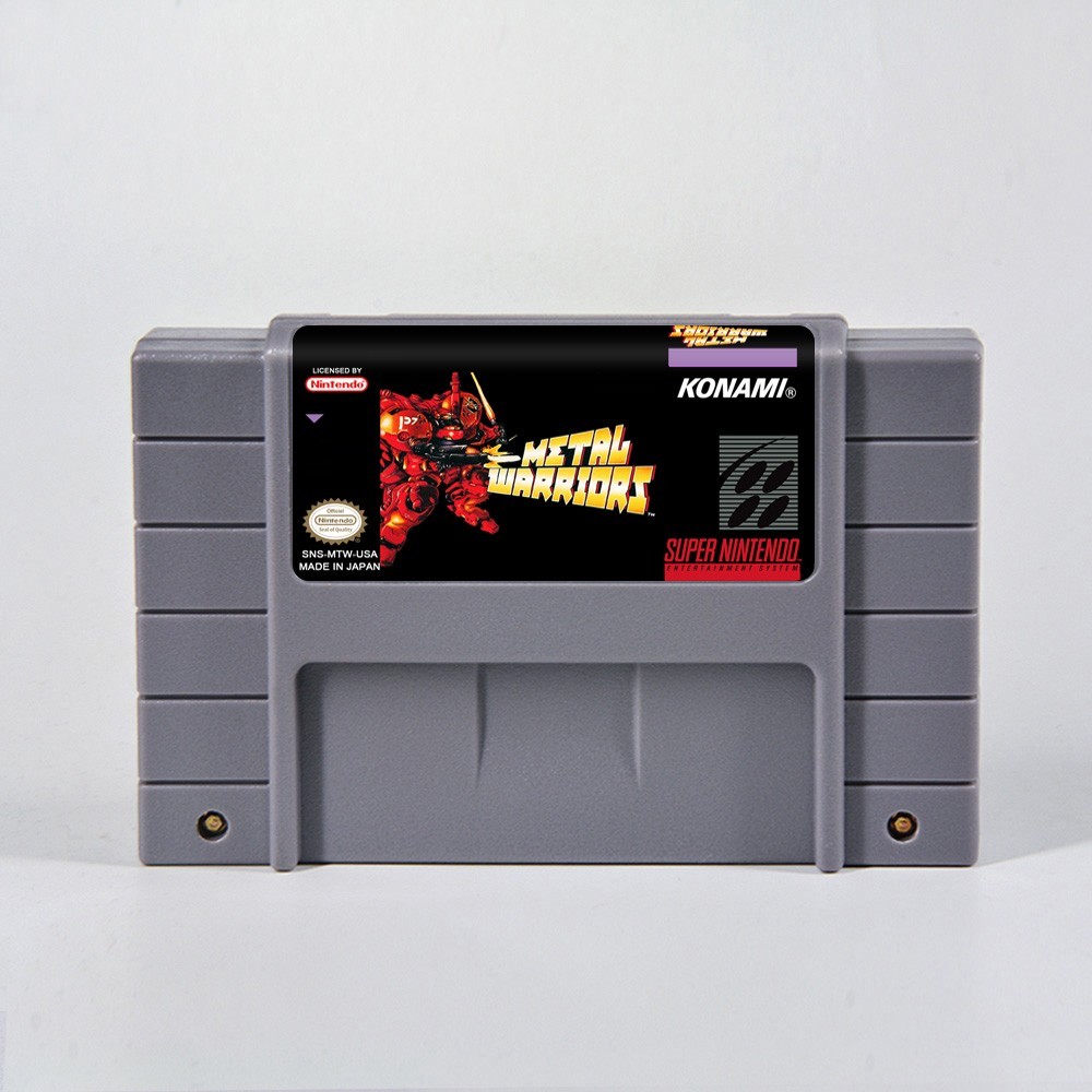 Metal Warriors For Super Nintendo SNES USA Version