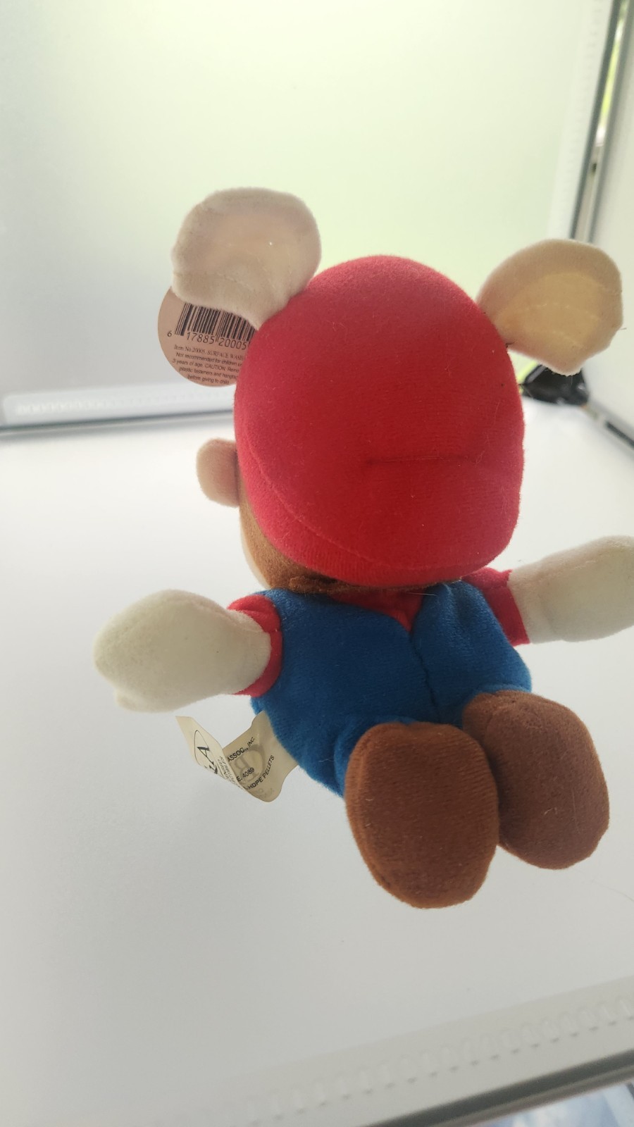 1997 Nintendo 64 Flying Mario Plush Collectible w/ Original Hang Tag Rare N64
