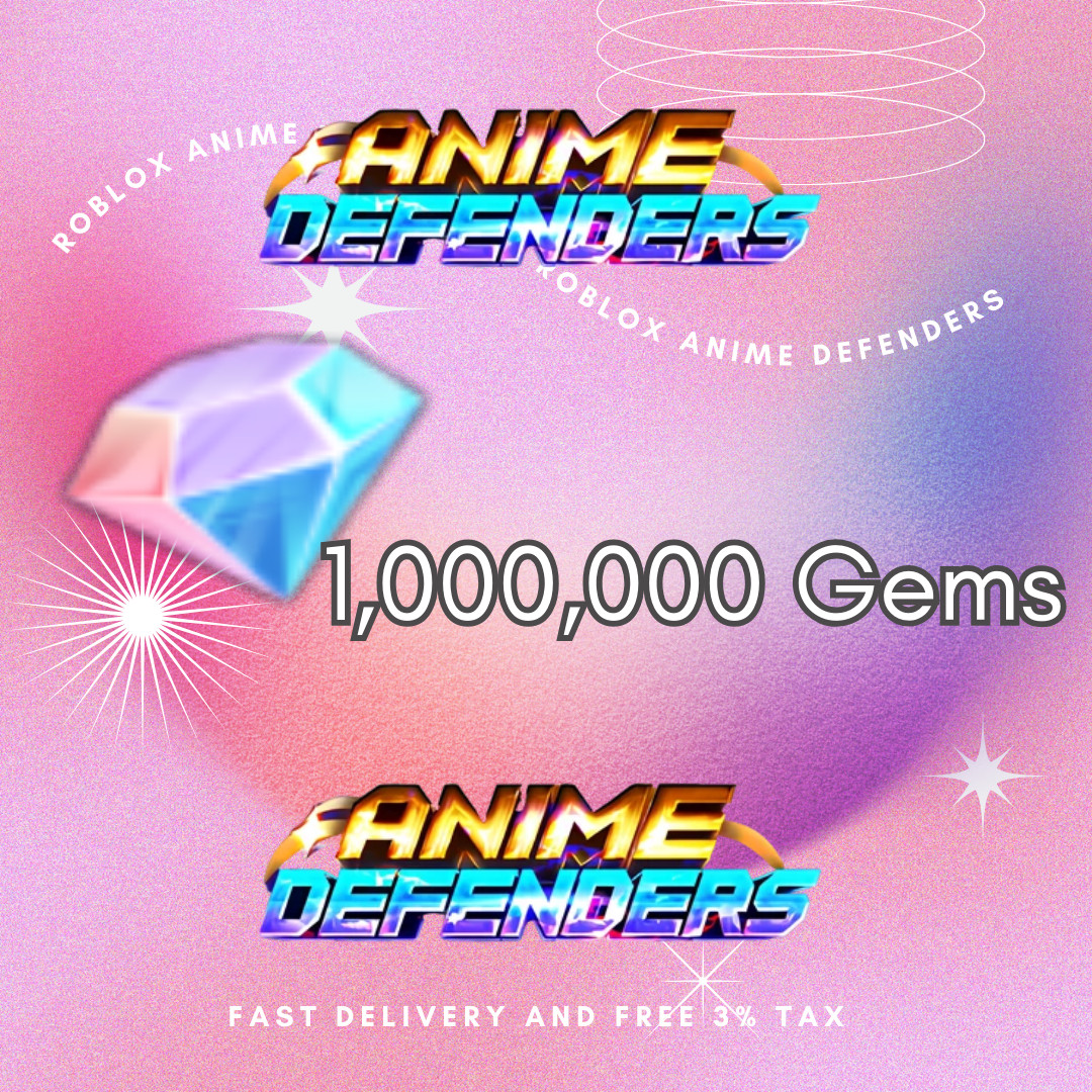 Anime Defenders – Gems / Units / Items | CHEAPEST & FASTEST | Quick Delivery