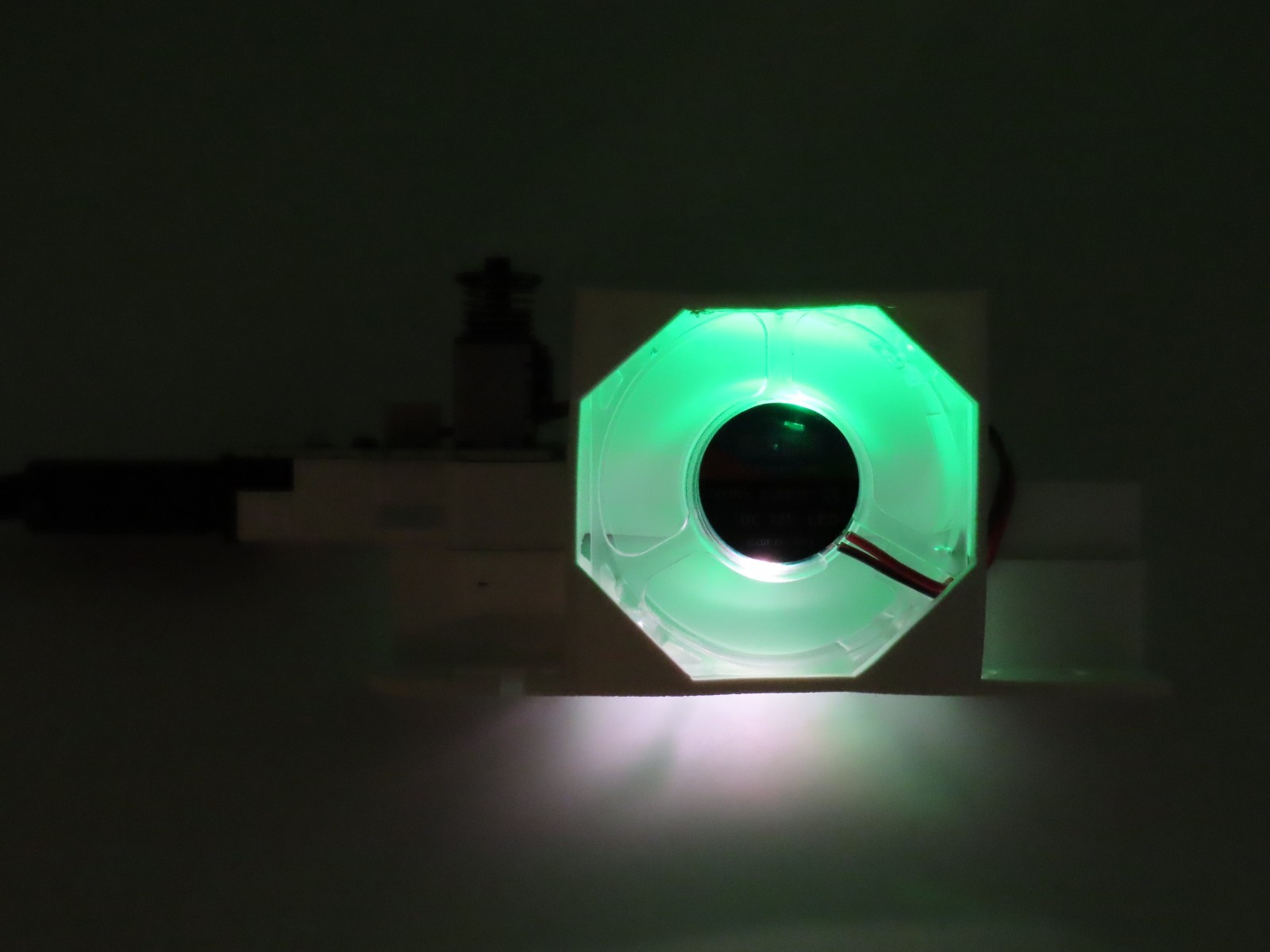 Nintendo GameCube LED COLOR CHANGING Lights Fan Assembly LED Mod OEM FAN PLUGS