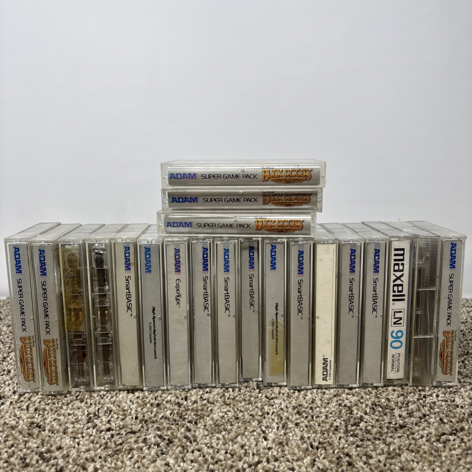 Coleco Adam Computer Digital Data Pack Games And Programs Lot UNTESTED!
