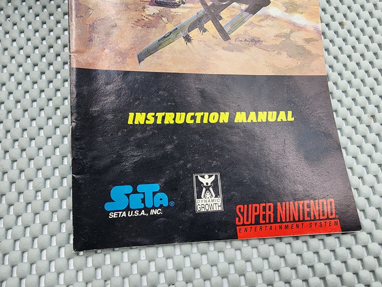 Air Strike Patrol SNES Super Nintendo – Instruction Manual Only