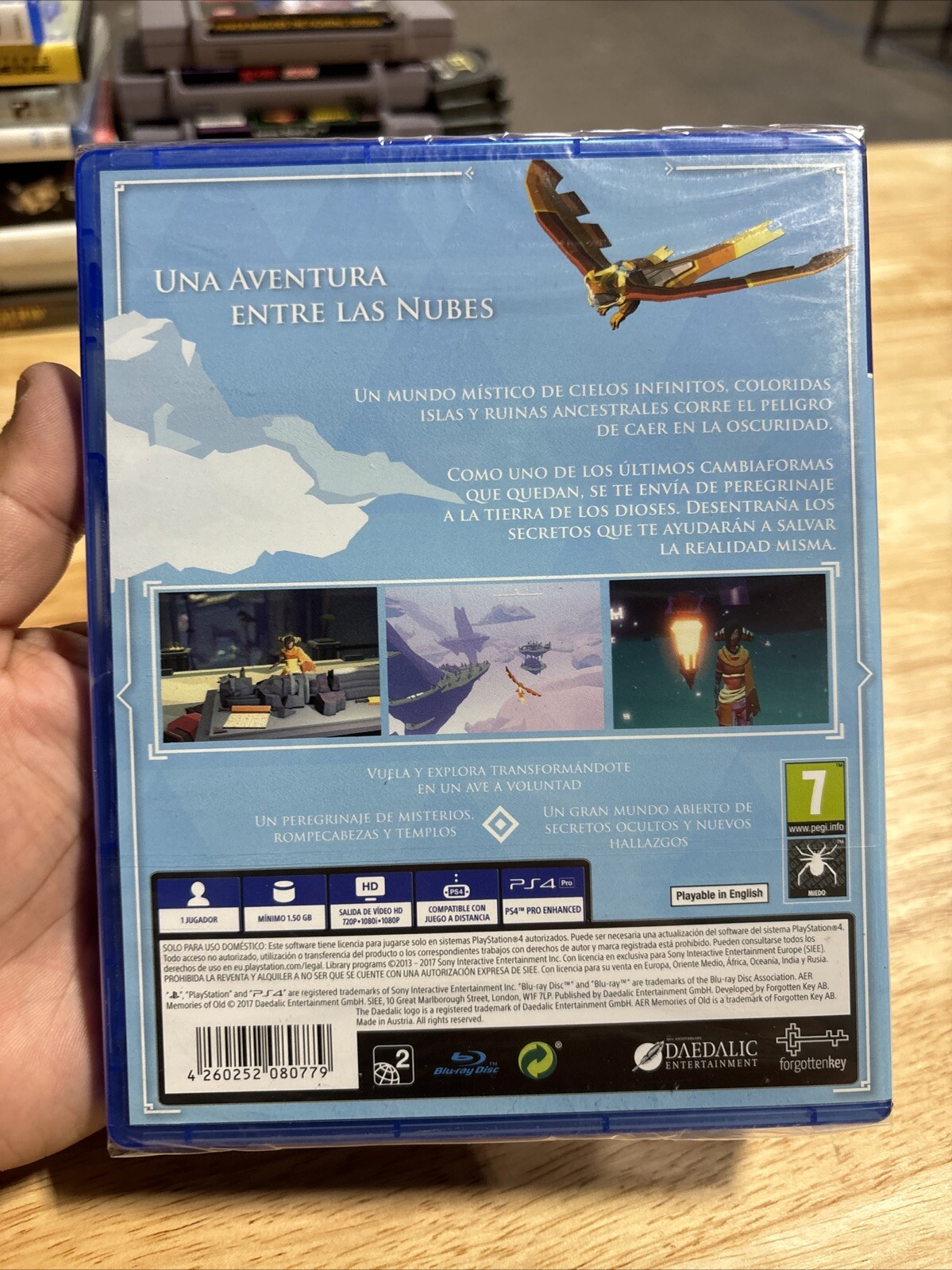 Sony Playstation 4 AER: Memories of Old Pal Spain Brand New Sealed
