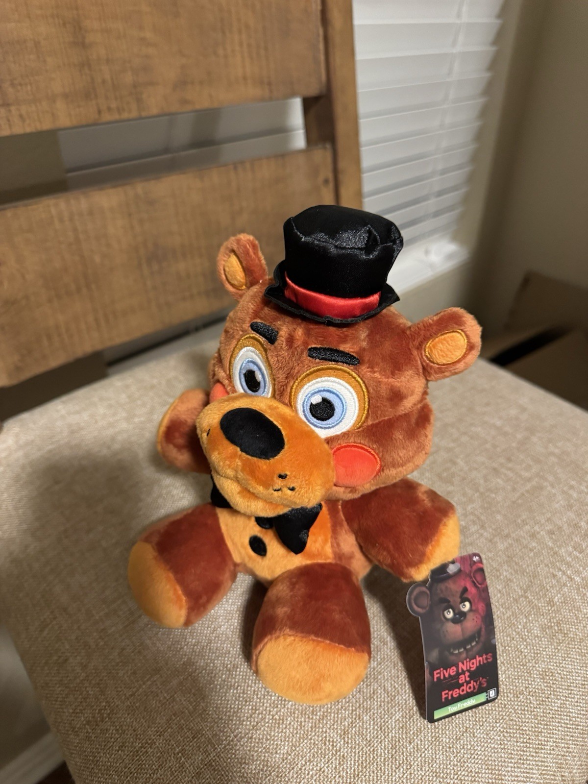 Jazwares Freddy Fazbear Plush Doll Five Nights at Freddy’s Collectible Toy