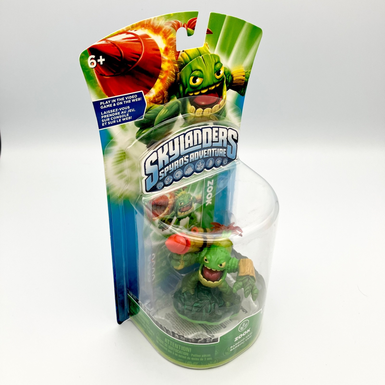 Skylanders Spyros Adventure Zook Figure Character NIB Activision Partial Seal