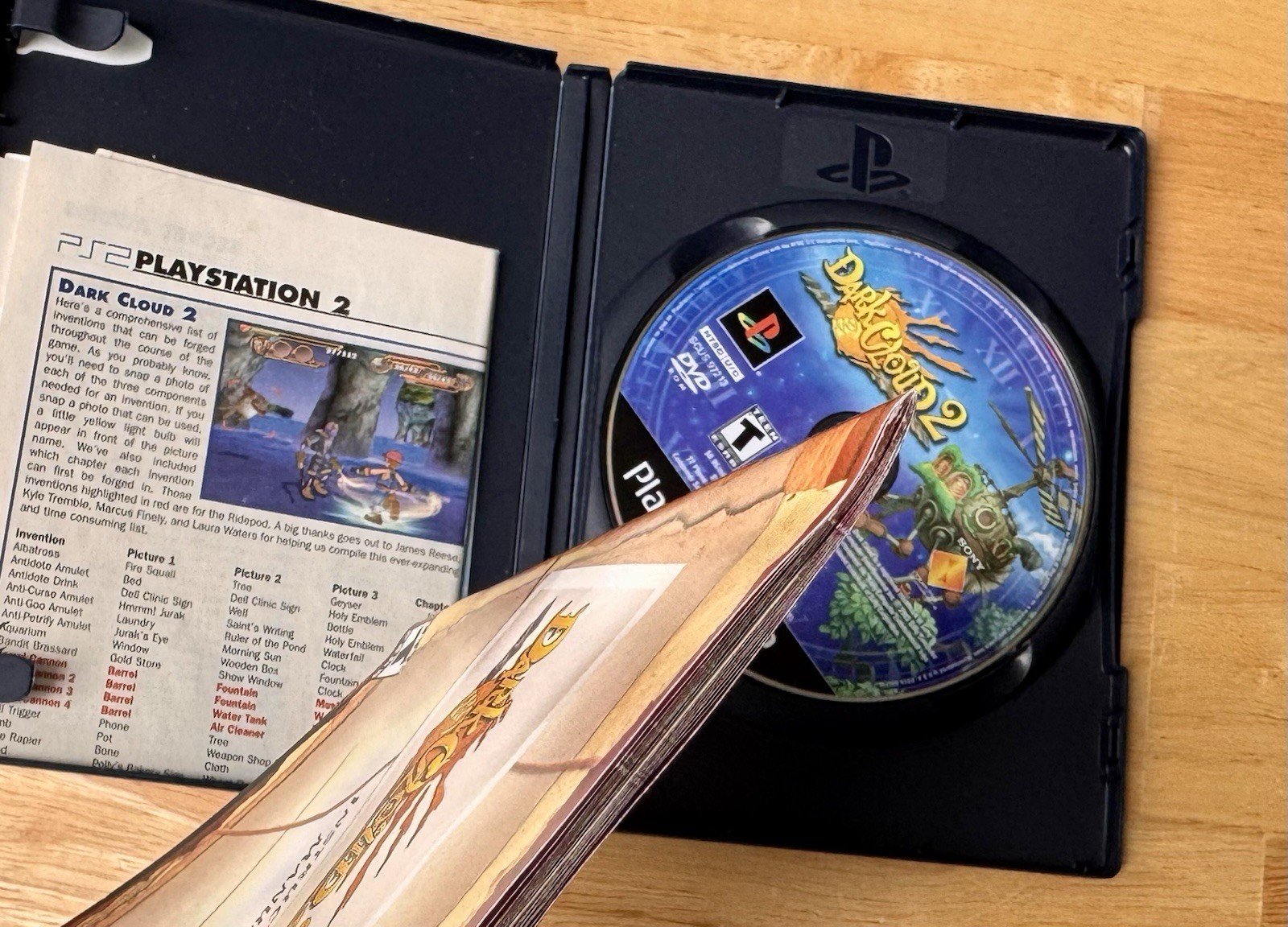 Dark Cloud 2 for PS2 (Level 5, 2003); CIB (Game, Case, & Manual w/ Registration)