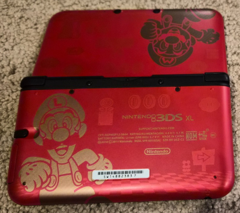 New Nintendo 3DS Super Mario IN BOX, 3DS XL New Super Mario Bros 2, DSi, XL, 2DS
