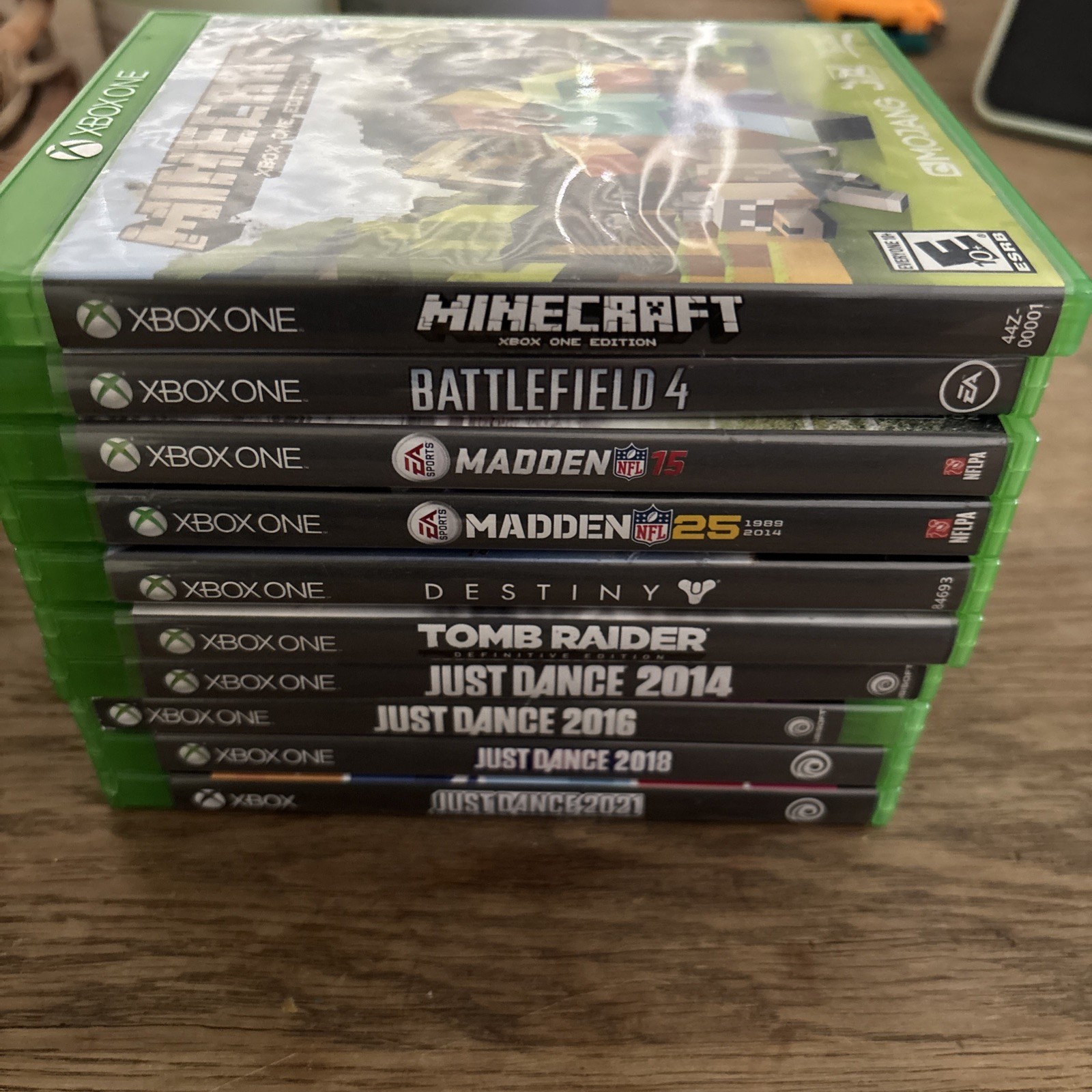 Microsoft Xbox One Assorted Video Games Lot of 10 Tested Working