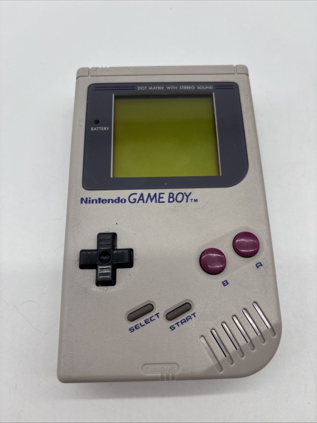 Nintendo Game Boy Original DMG-01 Console – Gray – Tested/Working/Reconditioned