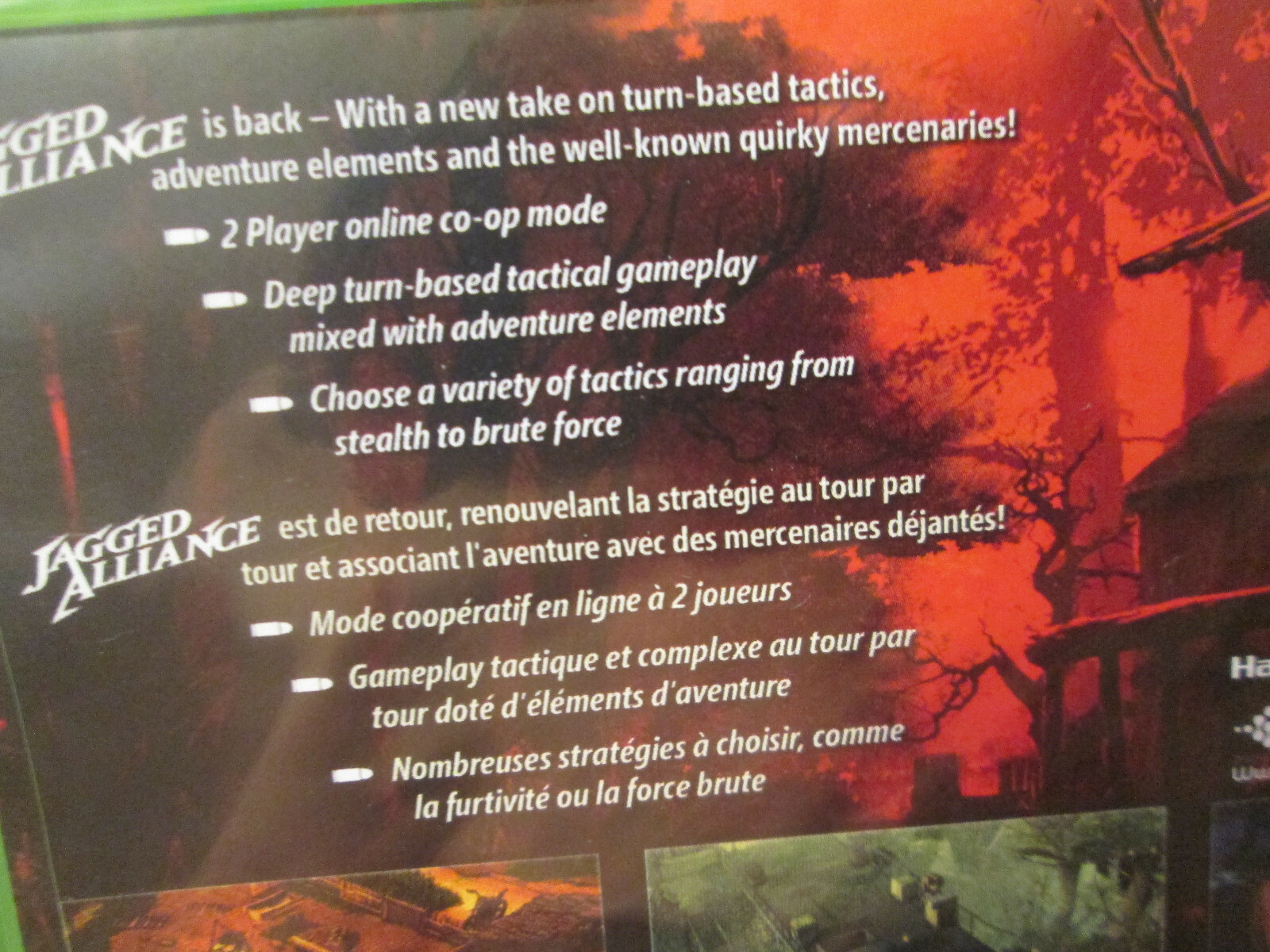 JAGGED ALLIANCE RAGE XBOX ONE BRAND NEW FACTORY SEALED