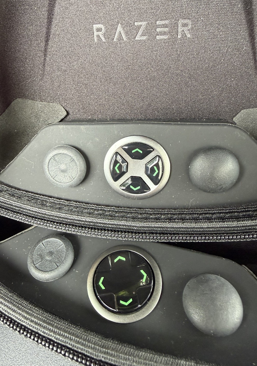 Lot Of 2 Carrying Cases Original Razer Wolverine Ultimate Controller Components