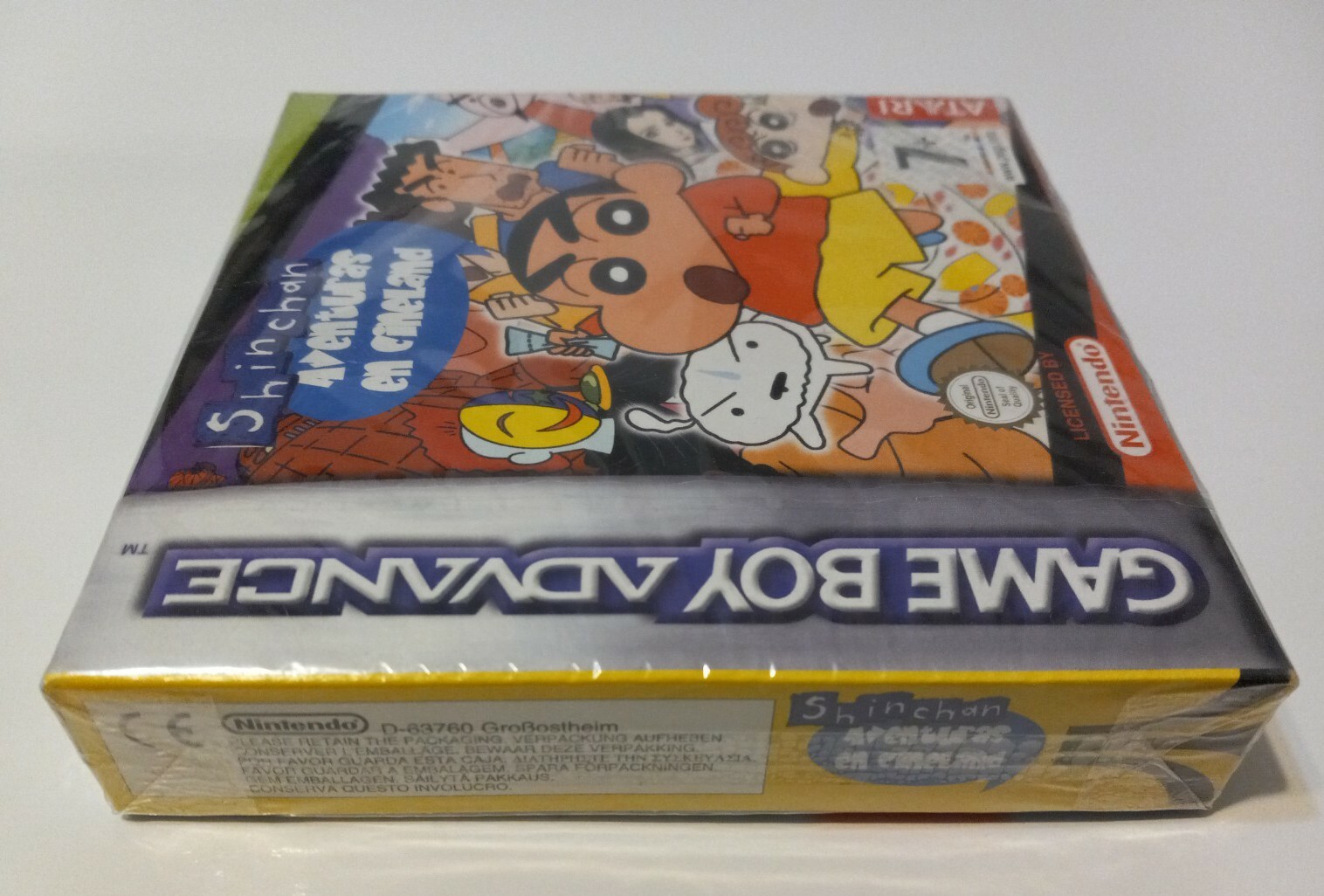 Crayon Shin Chan Aventuras En Cineland Game Boy Advance GBA RARE Spain Release