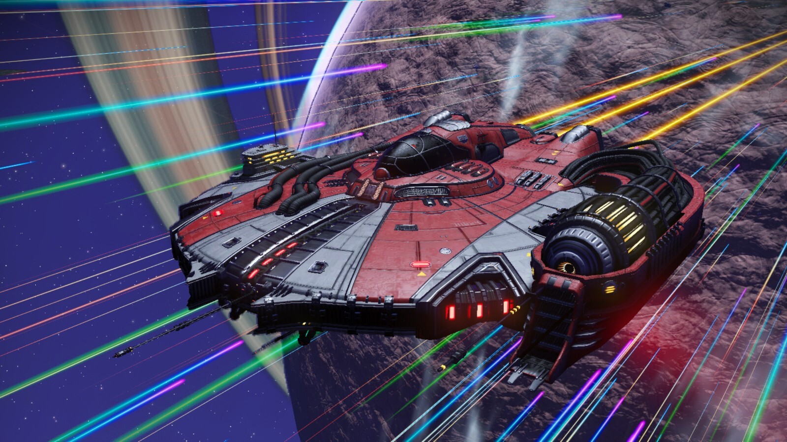 Boundary Herald – Cursed Expedition ship + Upgrades and Storage – No Man’s Sky