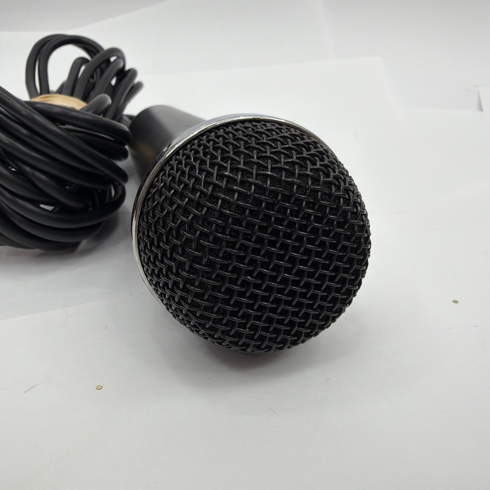 Guitar Hero Wired USB Microphone MINE-UR20 Black Tested Working