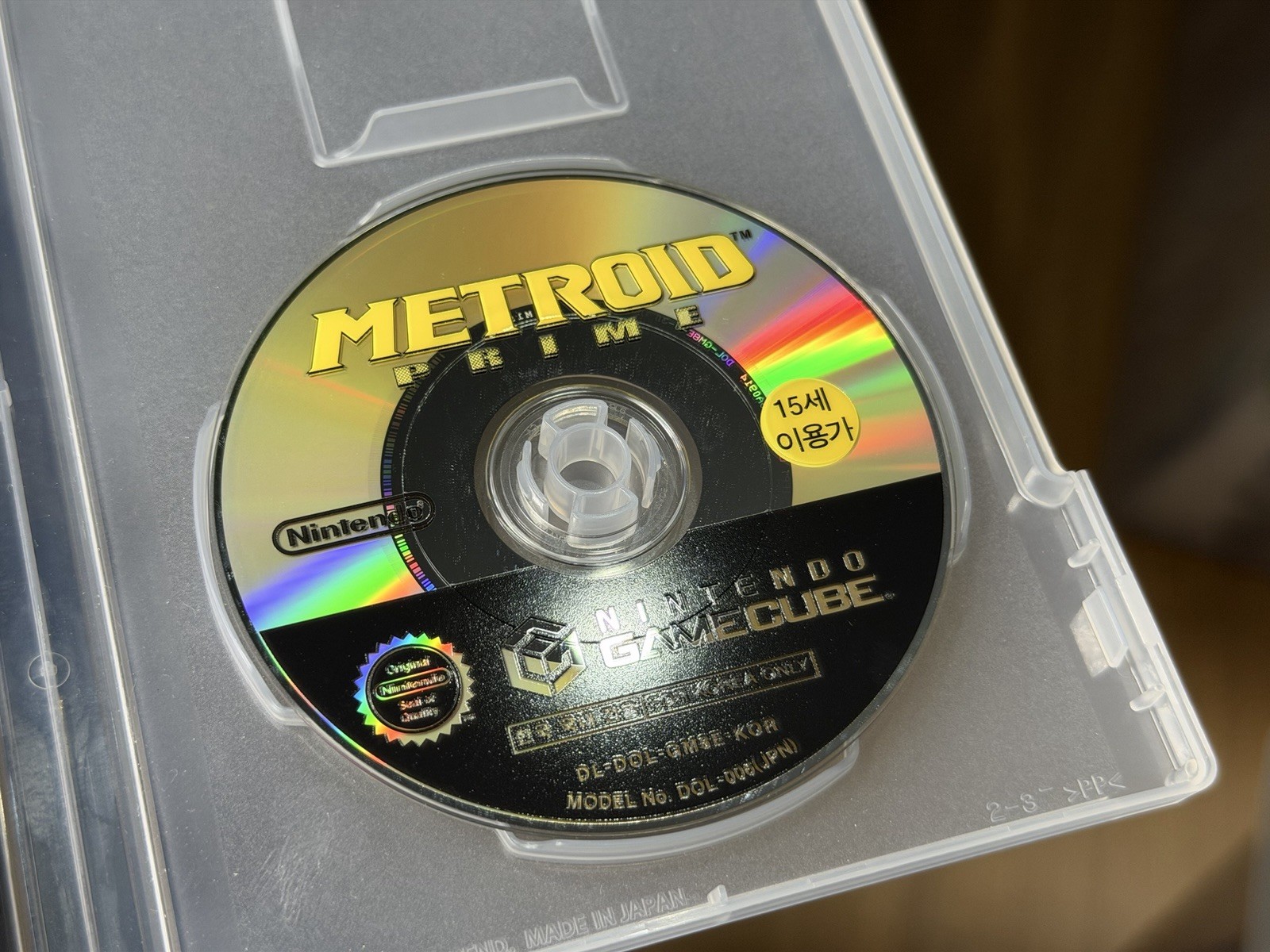RARE Korean Metroid Prime Nintendo GameCube Korean Version Korea Rare Item CIB
