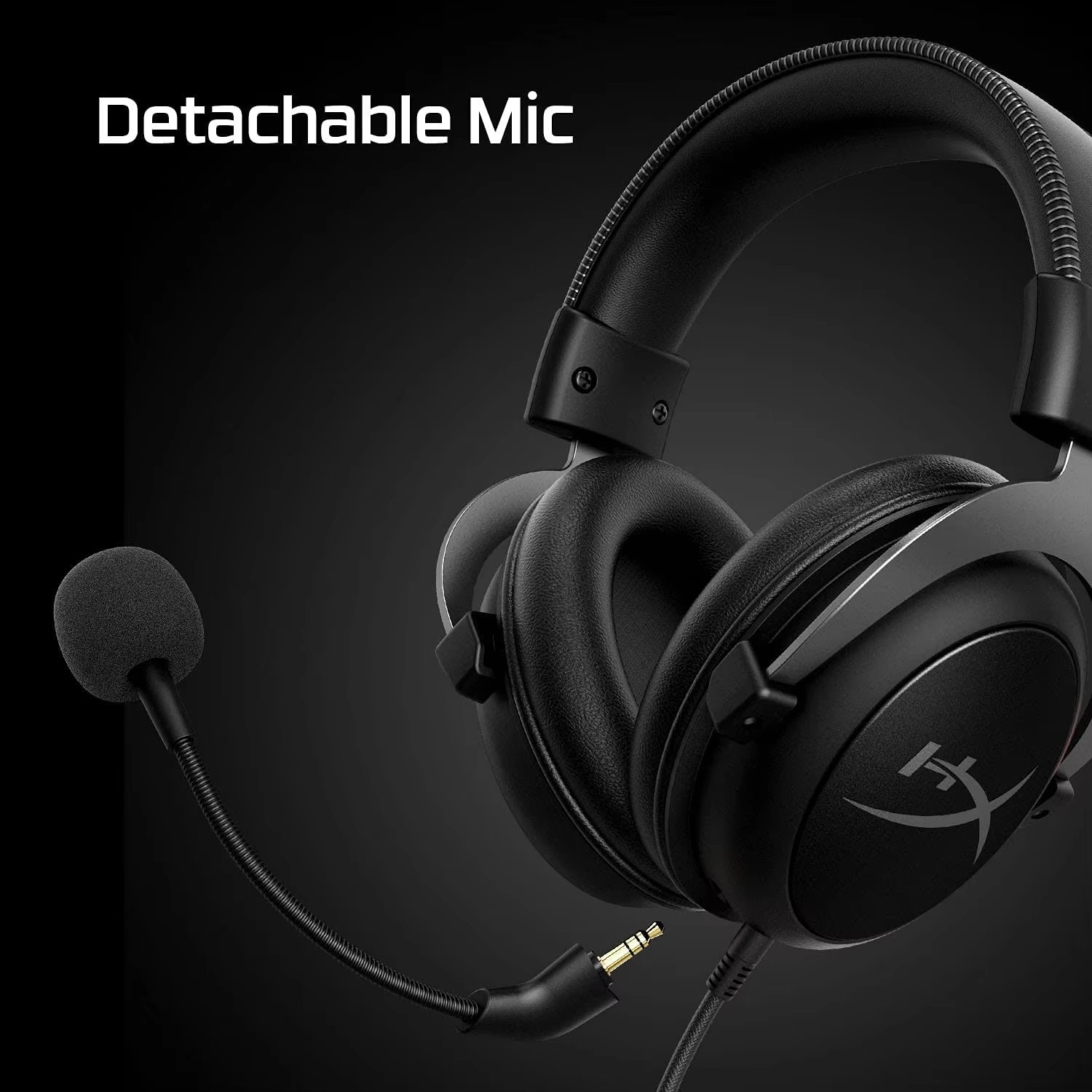 HyperX Cloud II Wired Gaming Headset PC/PS5/PS4/Xbox w/7.1 Audio/Noise Canceling