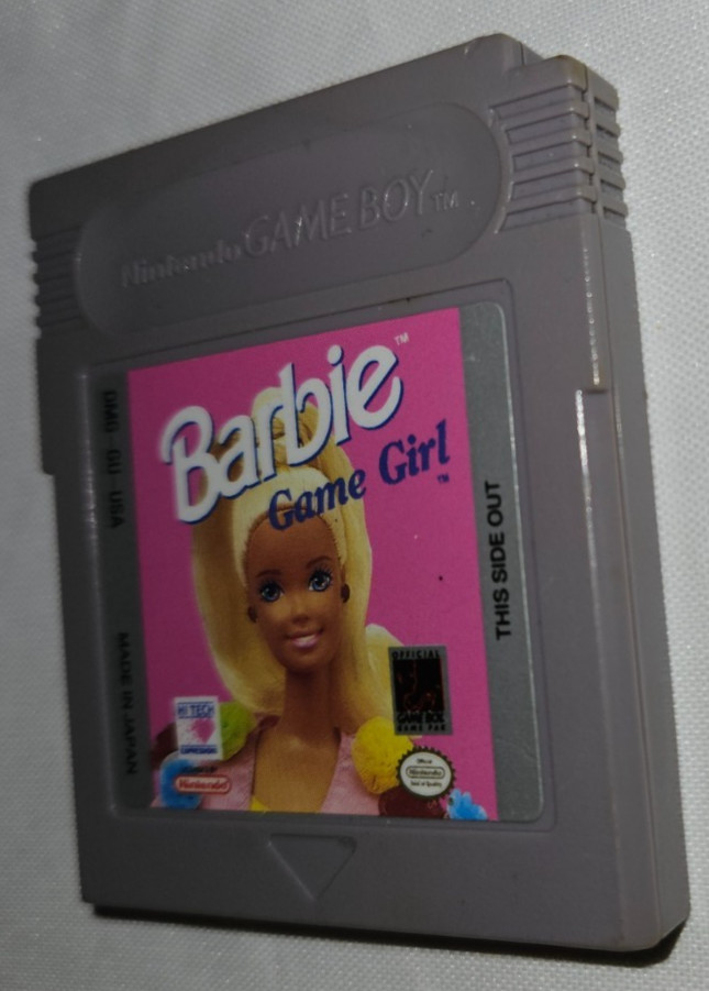 Barbi Game Girl Cartridge Only Authentic Nintendo Game Boy DMG USA 1992 Gameboy