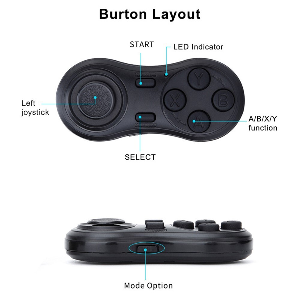 Upgraded Economical Wireless Remote-Controlled Game Controller for Android Apple