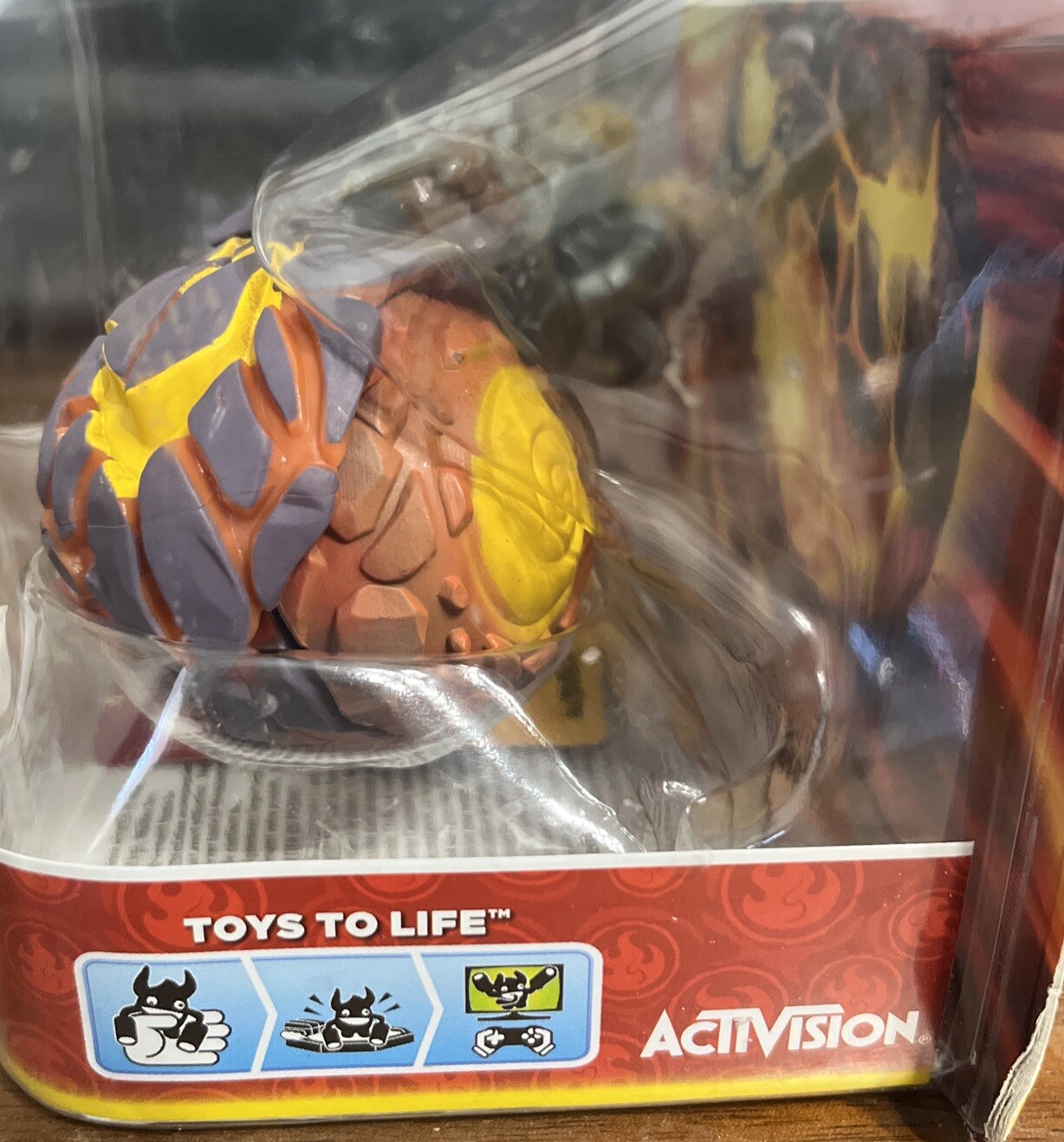 Skylanders Superchargers Burn-Cycle Land Vehicle (Fire / Land) New