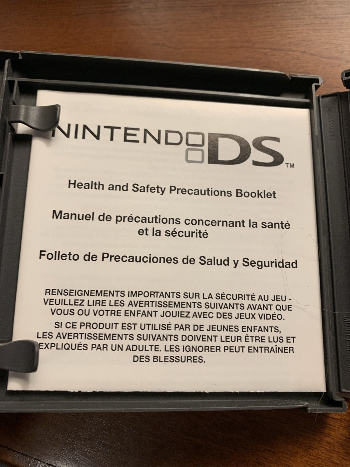 Marvel Trading Card Game (Nintendo DS) Case ONLY No Game / Authentic USA Version