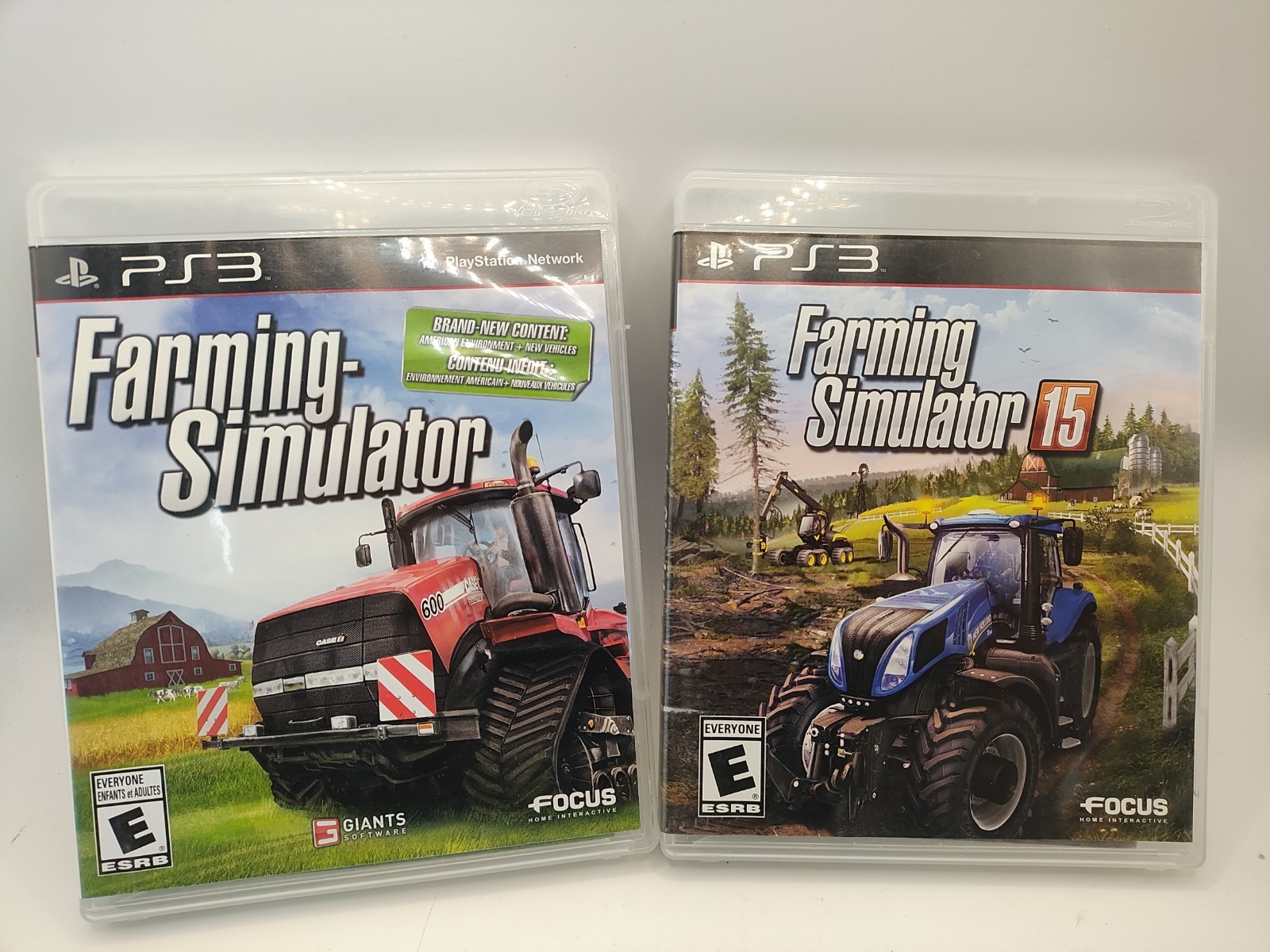 PS3 Sony PlayStation 3 – Farming Simulator 15 (2015) & Simulator With Manuals