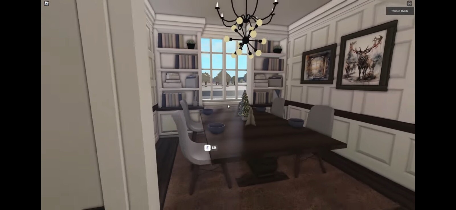 BLOXBURG CHRISTMAS WINTER 2STORY HOME!FAST DETAILED BUILDER FOR AFFORDABLE PRICE