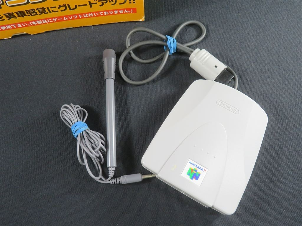 Densha de go 64 controller nintendo n64 Japan train game vrs microphone jp boxed