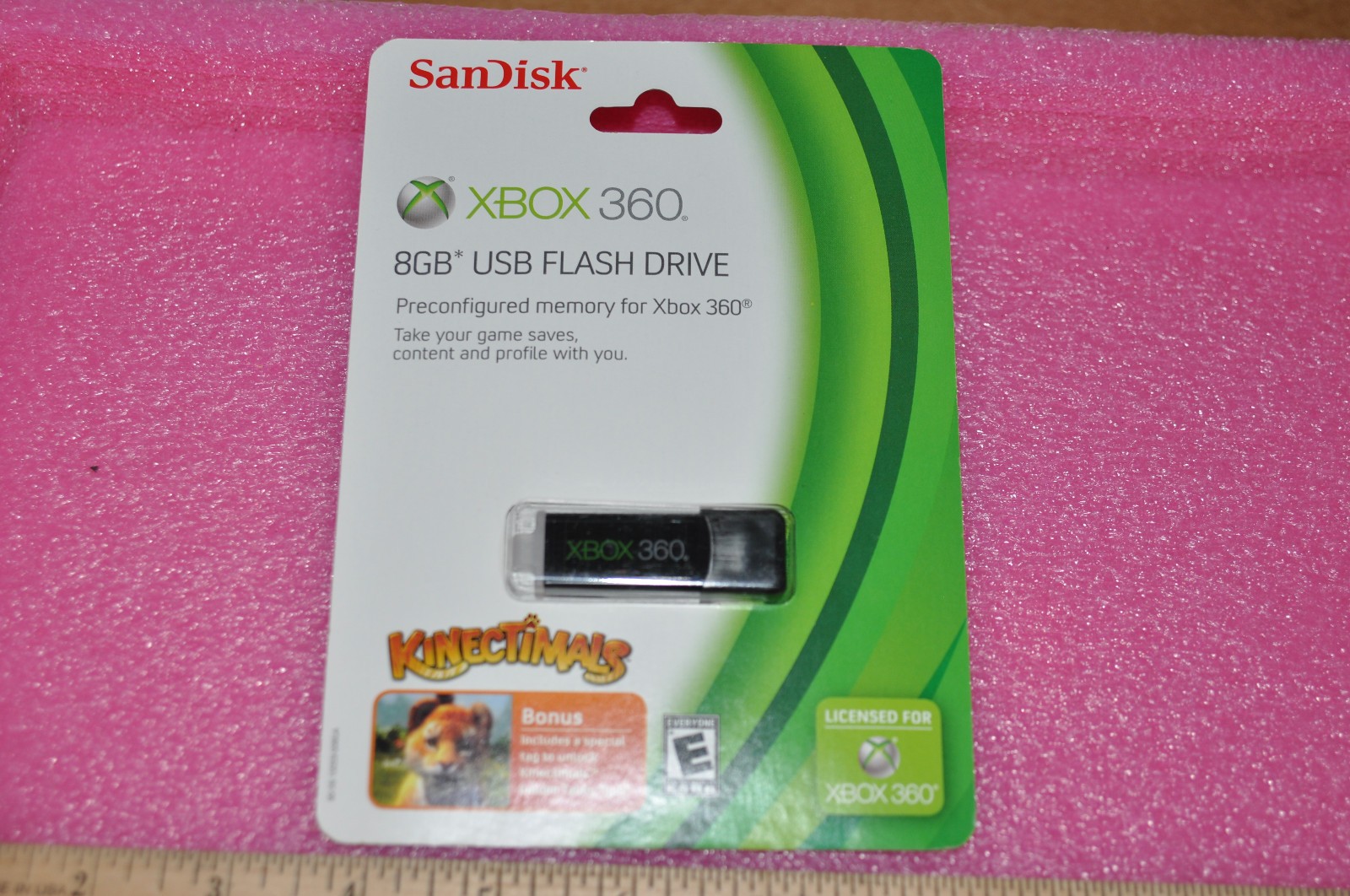 Brand New Xbox 360 8GB USB 2.0 Flash Drive SanDisk Official Microsoft Licensed